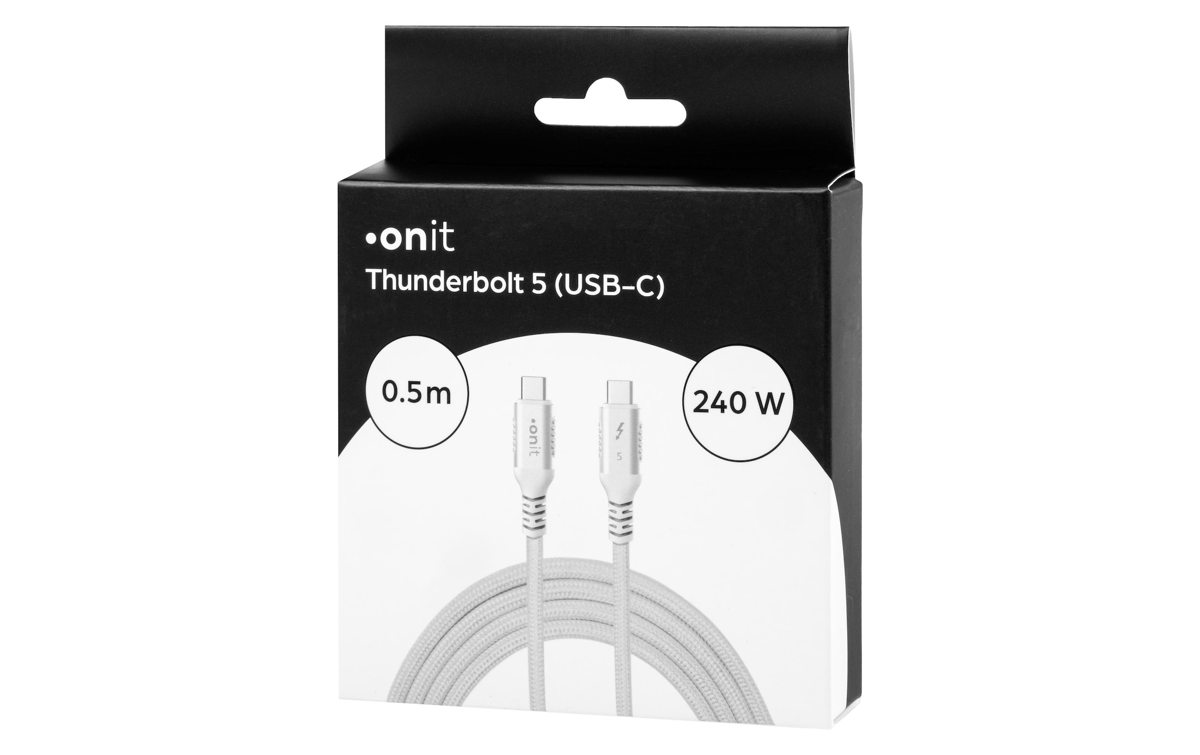onit USB-Kabel »USB C - USB C 0.5 m« 50 cm