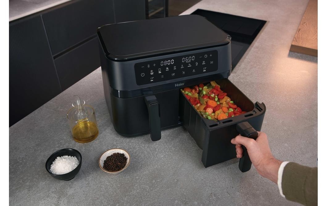 Haier Heissluftfritteuse »HAF3AD 21 11,5 l« Doppel-Heissluftfritteuse