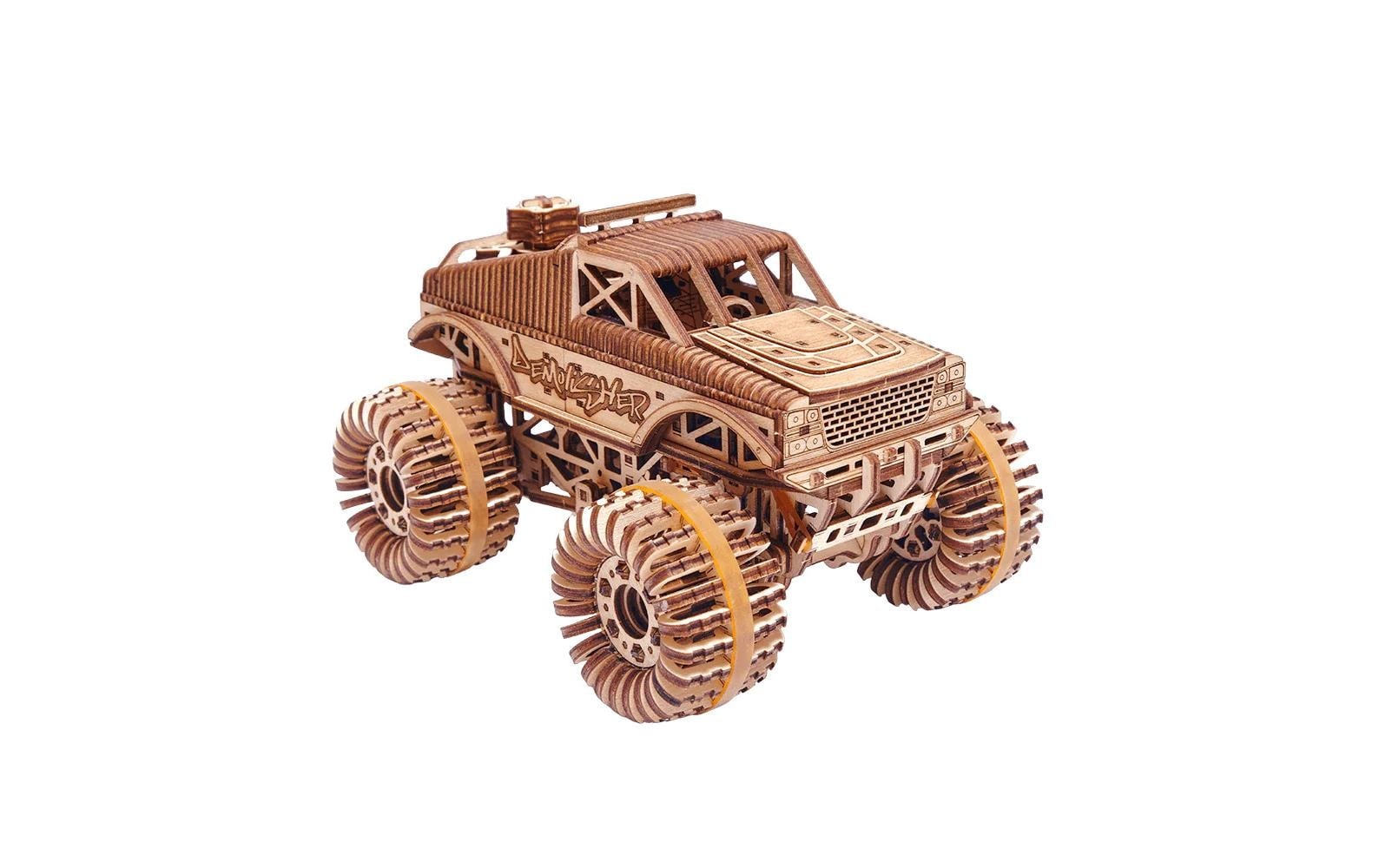 Image of Spielbausteine "WoodTrick Monster Truck"