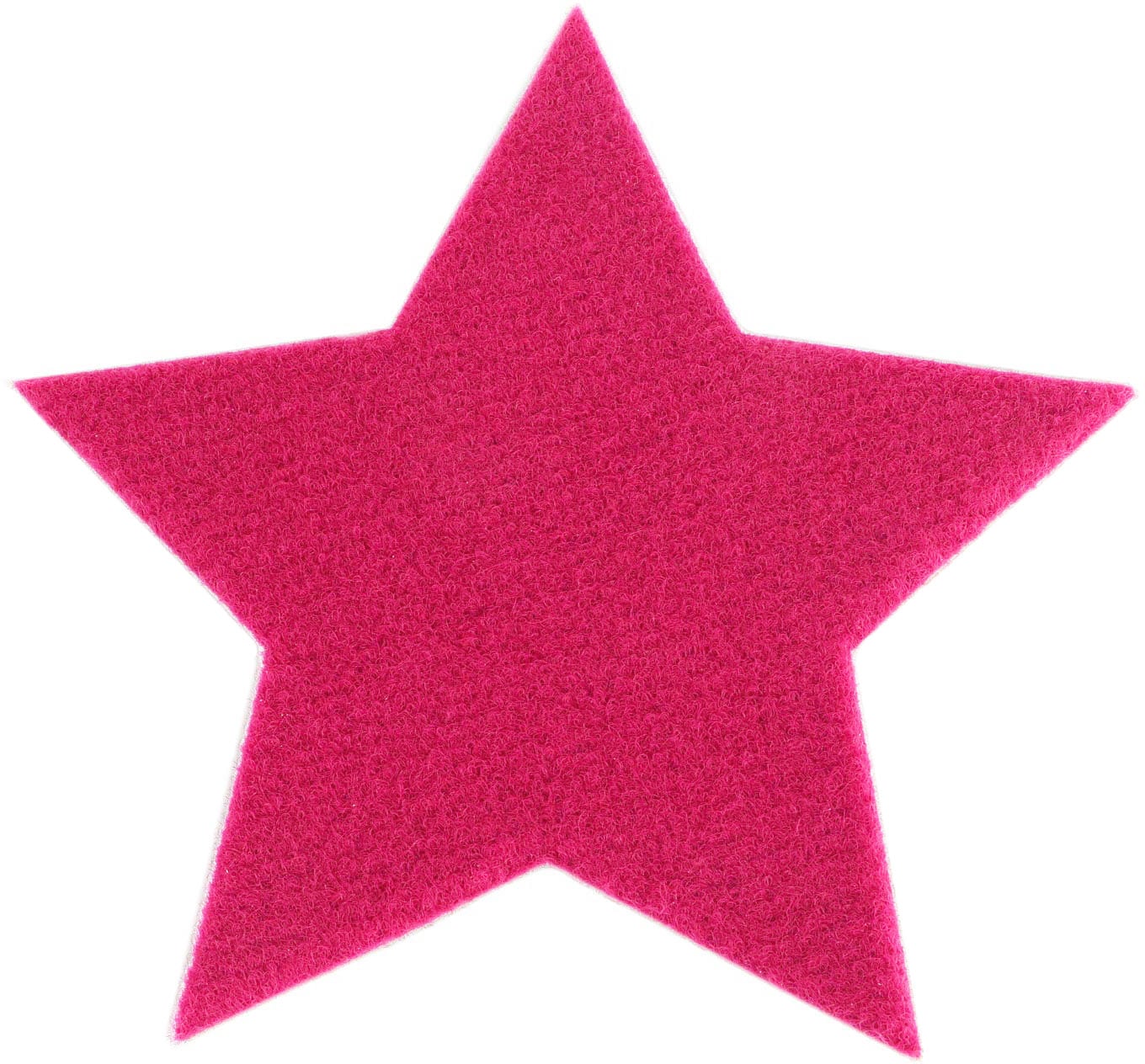 Image of Primaflor-Ideen in Textil Platzset "Stern, Weihnachtsdeko" ideal als Untersetzer oder Tischdeko, Grösse 16,5 cm