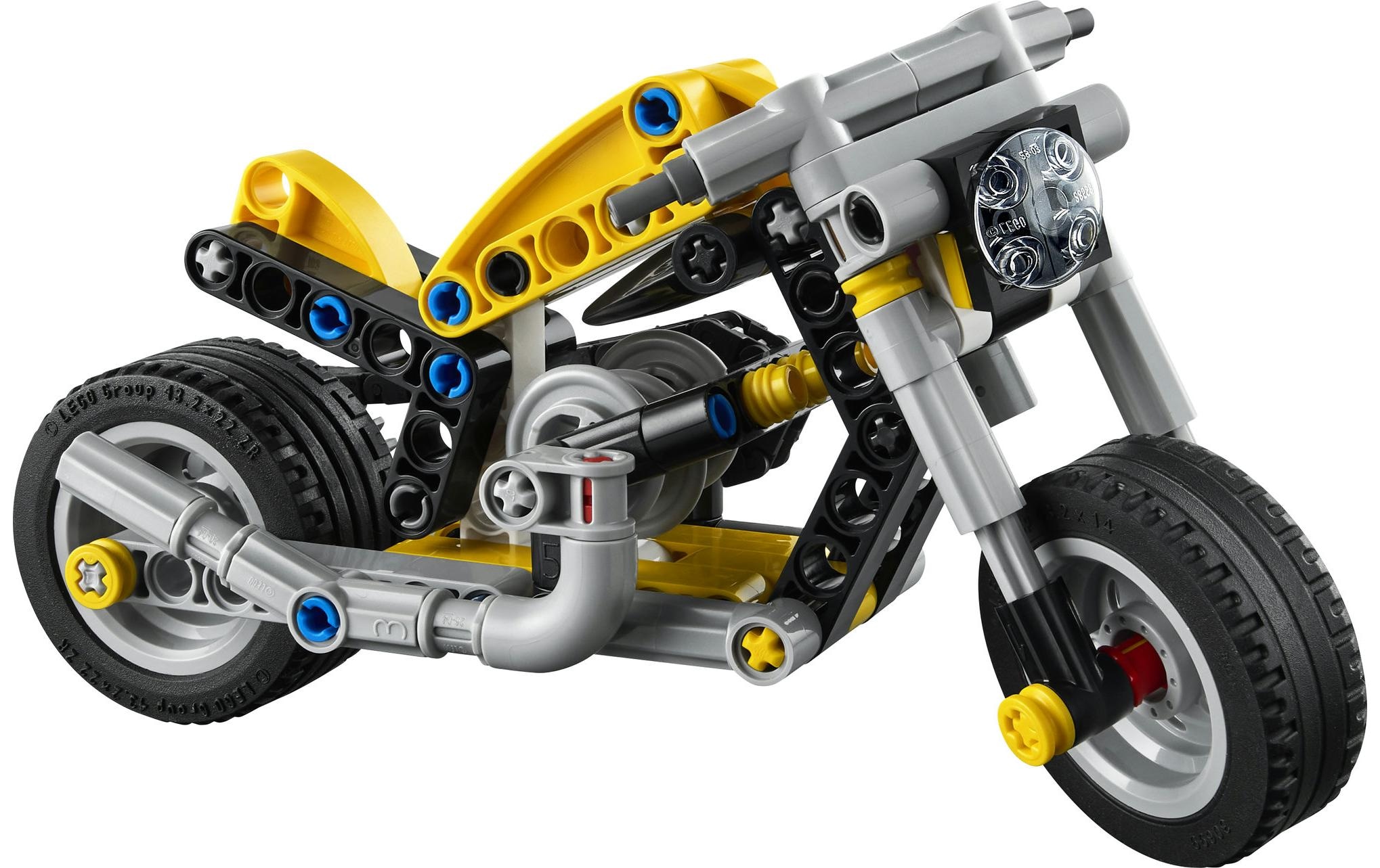 LEGO® Pions de construction »Gelbes Motorrad (42225), LEGO Technic«
