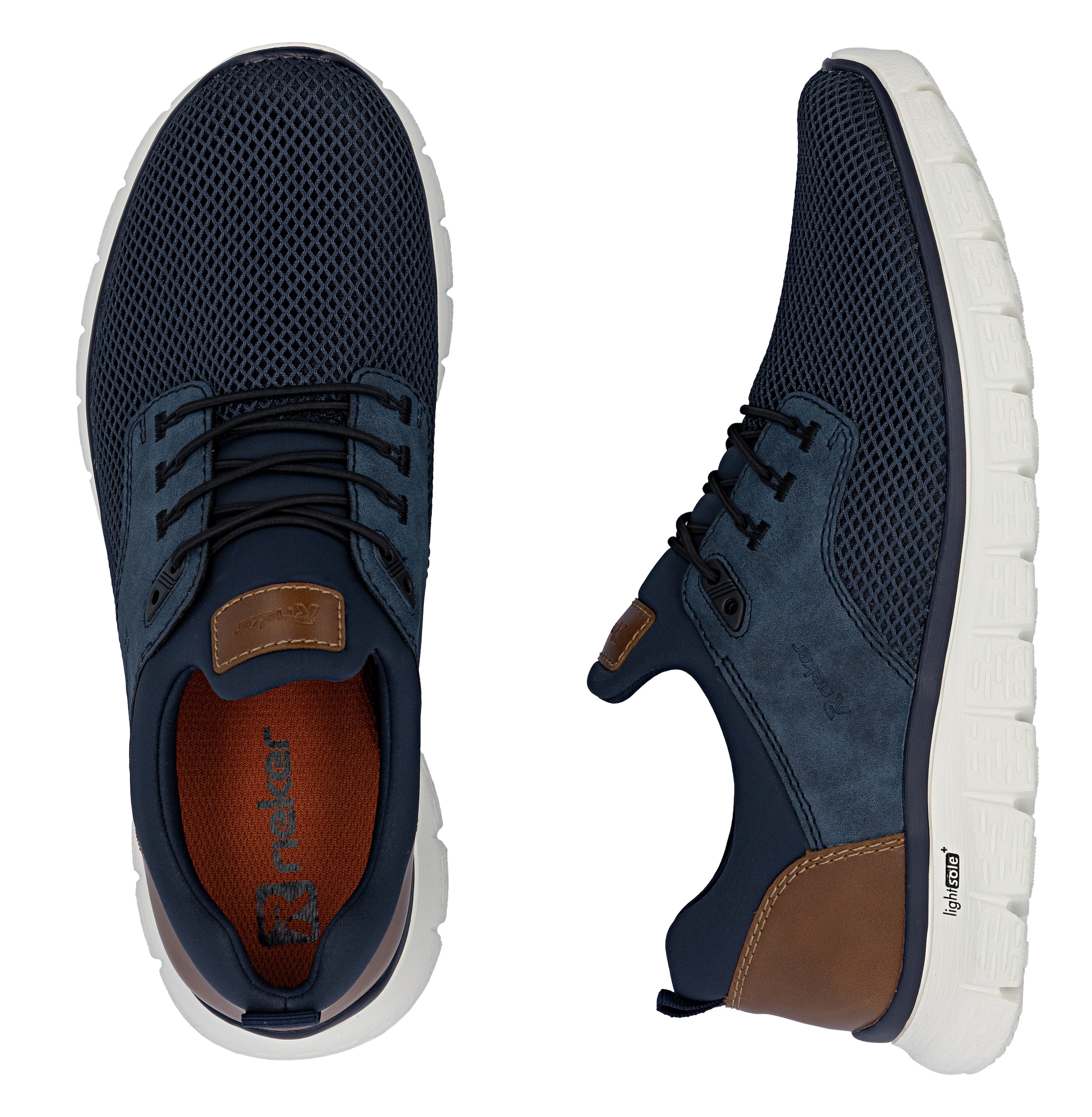 Rieker Baskets slip-on  Trekking Sandale, Sommerschuh, Freizeitschuh mit Gummizug