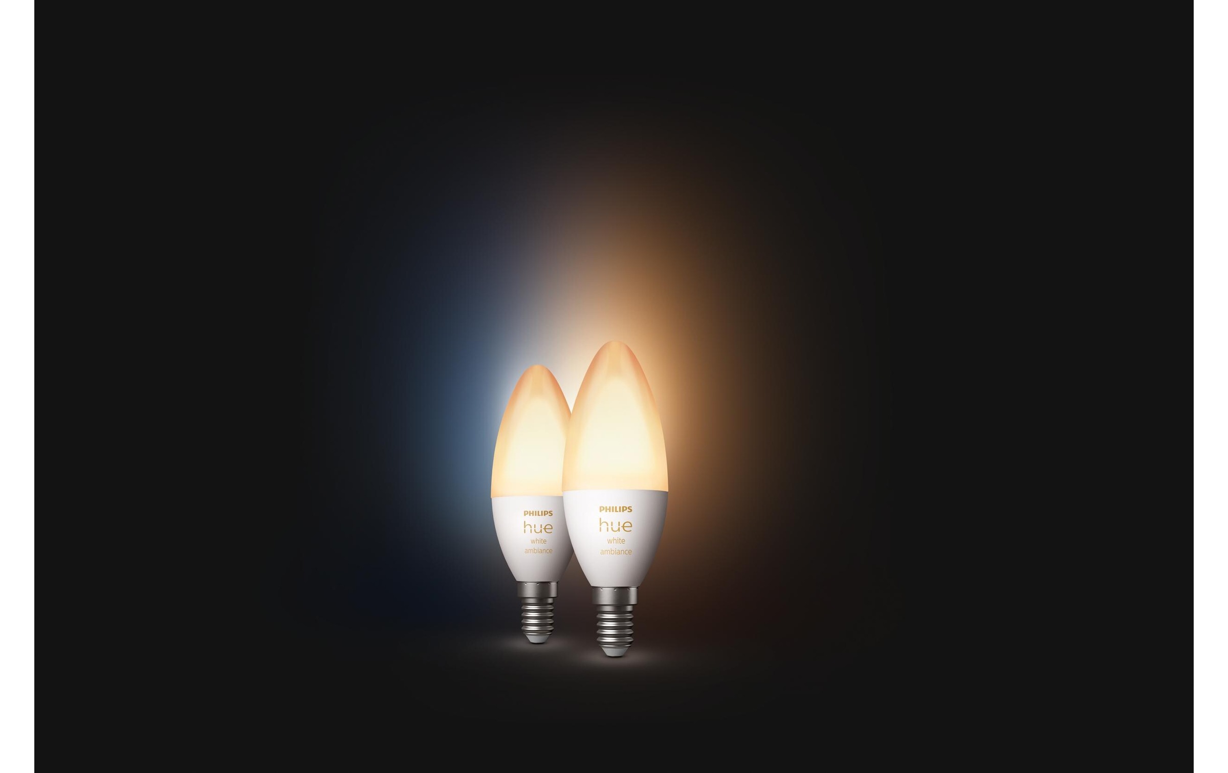 Philips Hue Spezialleuchtmittel »White Ambian«, E14, Neutralweiss-Tageslichtweiss-Kaltweiss-Warmweiss