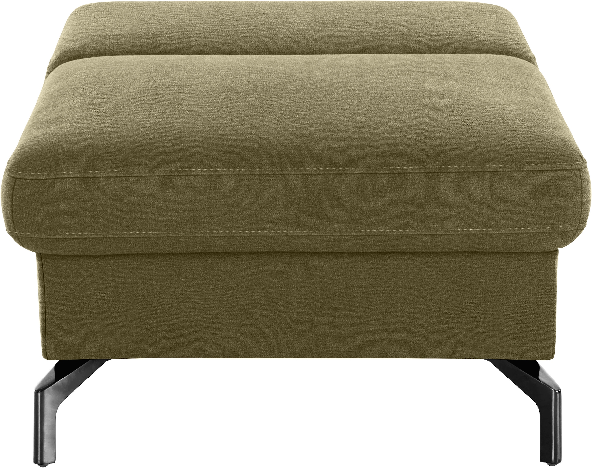 sit&more Hocker »Brisbane«, Fusshöhe 12 cm, mit Federkern und Klappfunktion