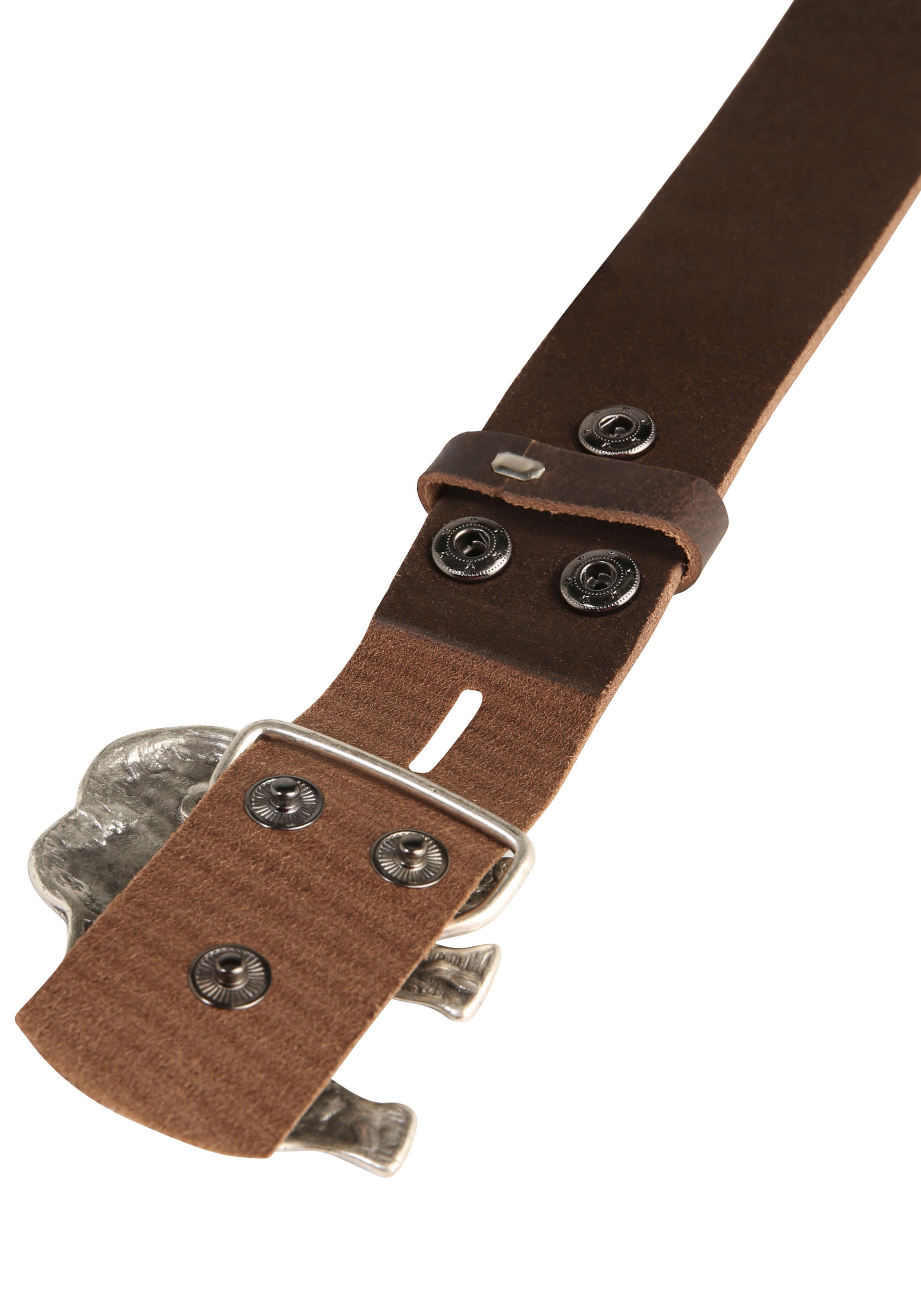 Rettungsring Gürtel Ceinture en cuir mit austauschbarer Schliesse »Elefant«