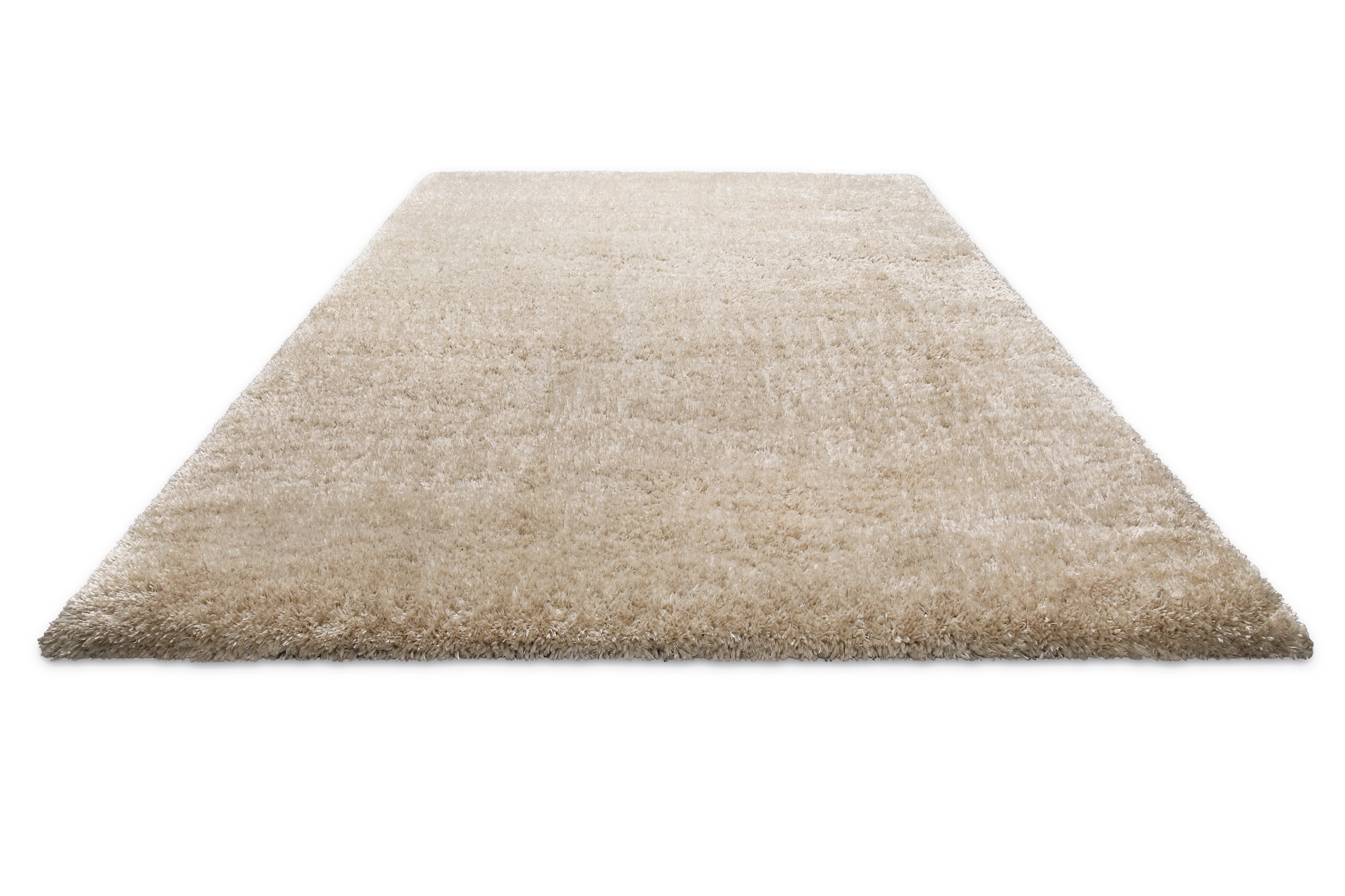 Homie Living Teppich »Parma«, quadratisch, 50 mm Höhe, Hochflor, gewebt, kuschelig, uni, Wohnzimmer, Schlafzimmer, Esszimmer