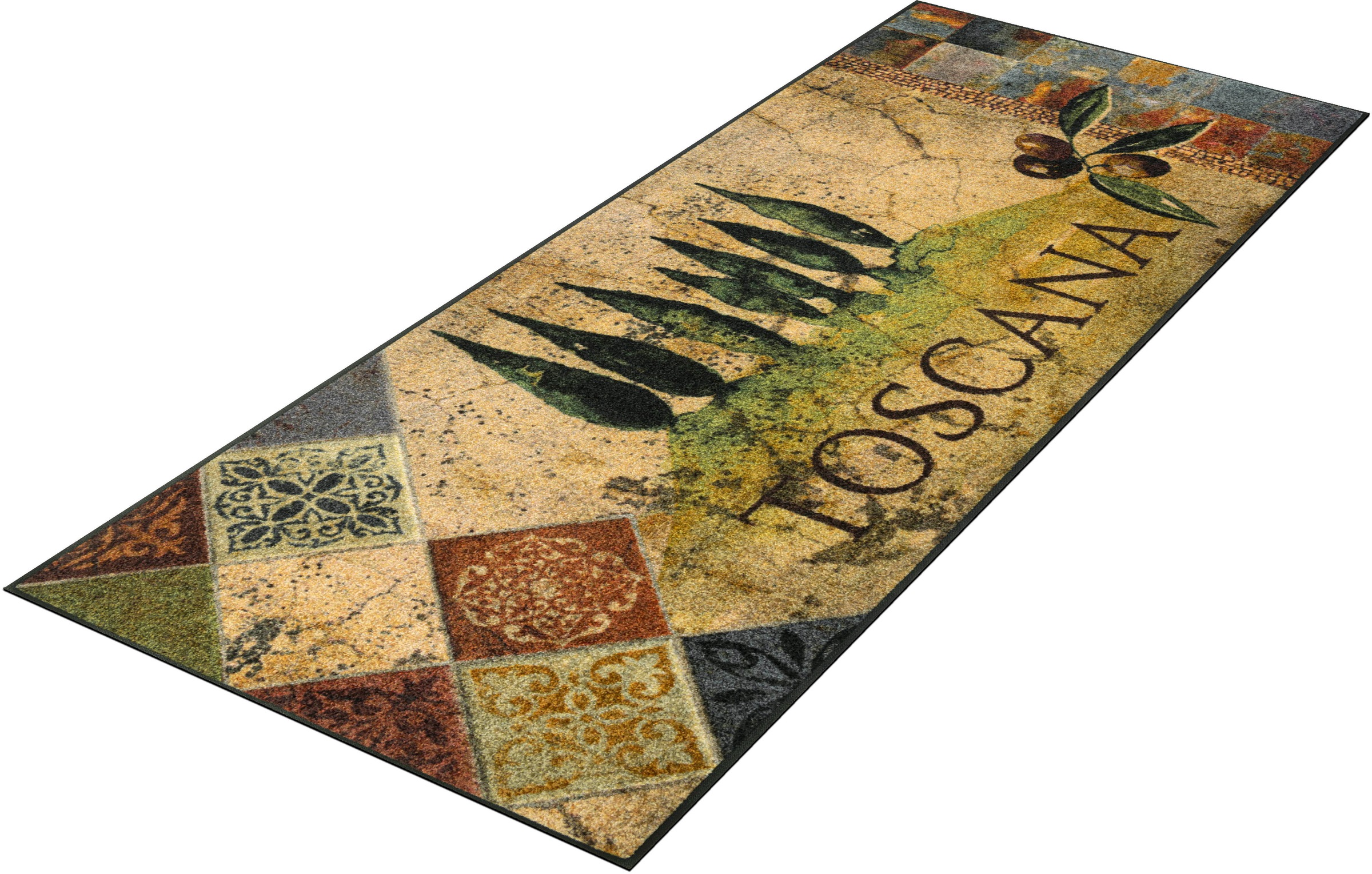 Image of wash+dry by Kleen-Tex Läufer »Estate Toscana«, rechteckig, 7 mm Höhe, Schmutzfangläufer, rutschhemmend, In- und Outdoor geeignet, waschbar, ideal in Diele & Flur bei Ackermann Versand Schweiz