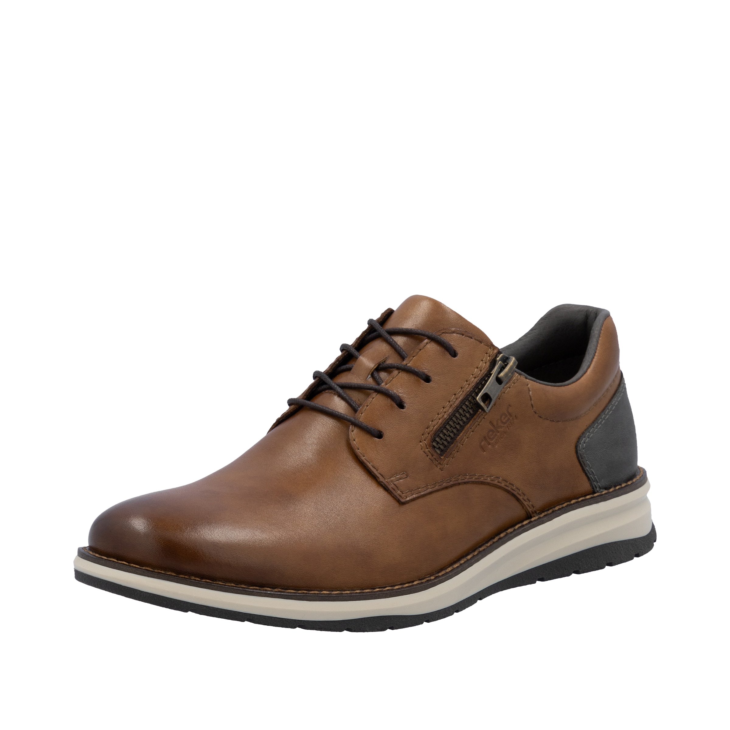 Image of Rieker Schnürschuh Festtagsschuh, Halbschuh, Business-Schnürer mit weicher Innensohle