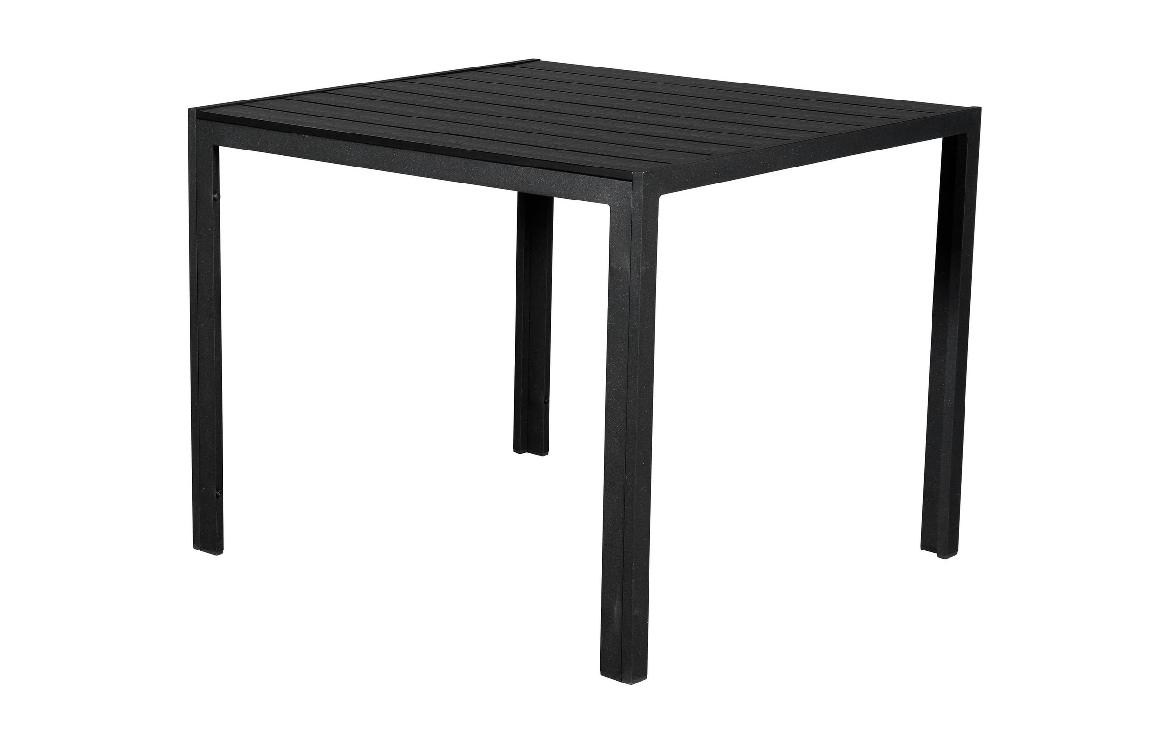 Schou Table de jardin »Noah 90 x 90cm« Gartentisch mit wetterfestem Gestell und pflegeleichter Tischplatte