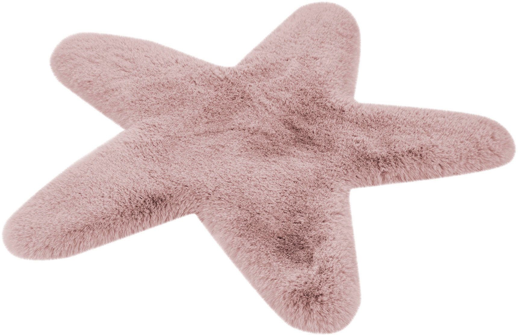 Image of calo-deluxe Kinderteppich »Kids-500«, sternförmig, 36 mm Höhe, Kunstfell, Motiv Stern bei Ackermann Versand Schweiz