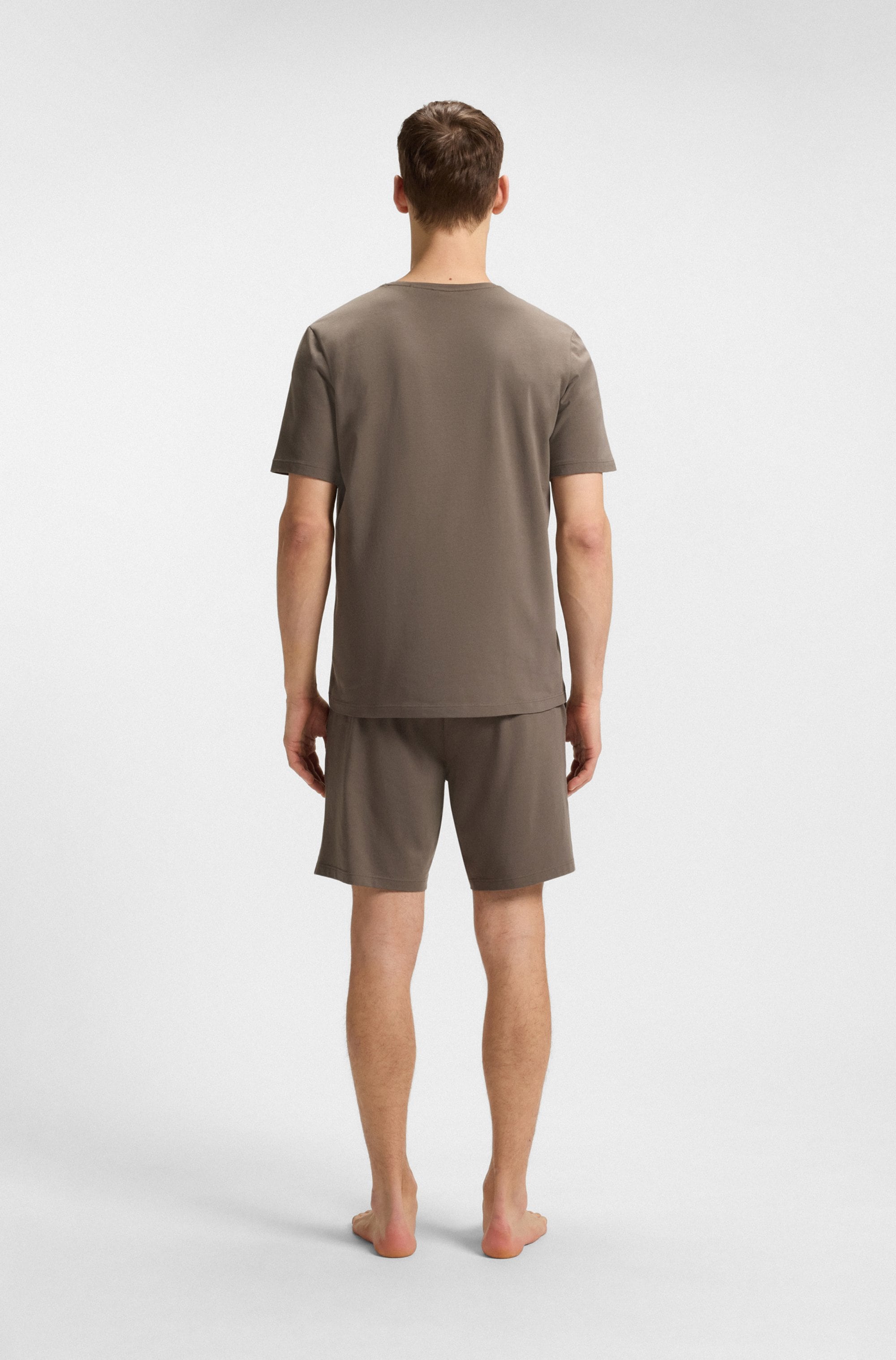 BOSS T-Shirt »Mix&Match T-Shirt R«, mit Logostickerei