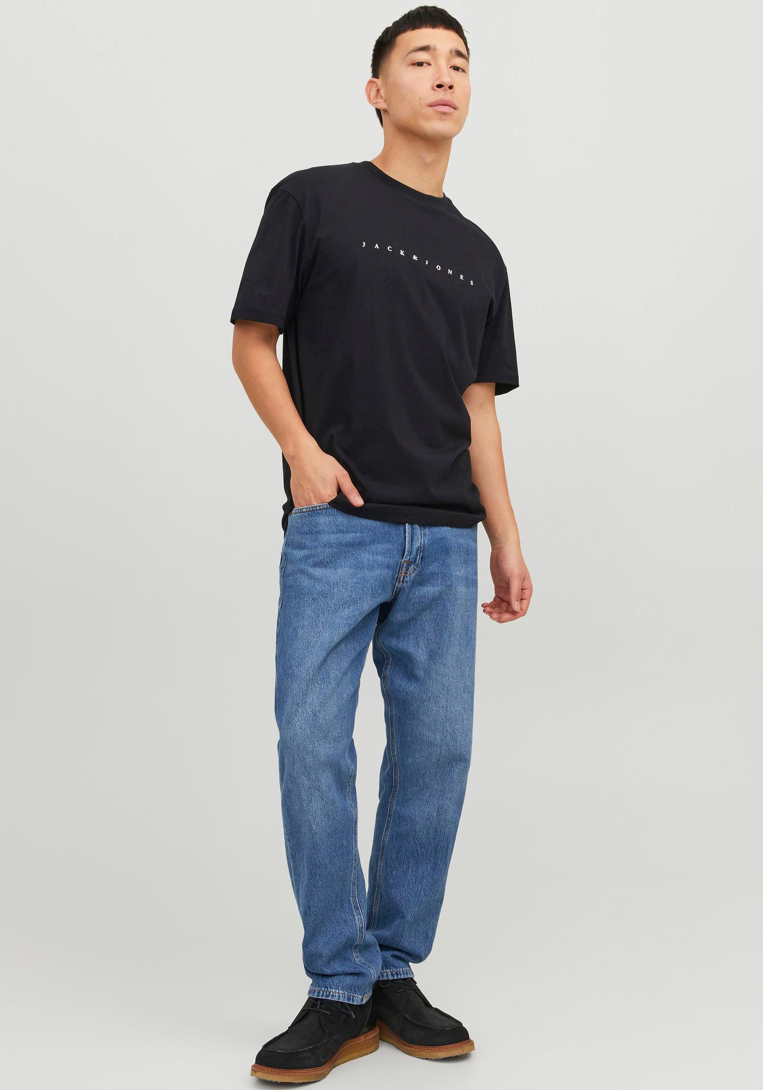 Jack & Jones Rundhalsshirt »JJESTAR JJ TEE SS NOOS«