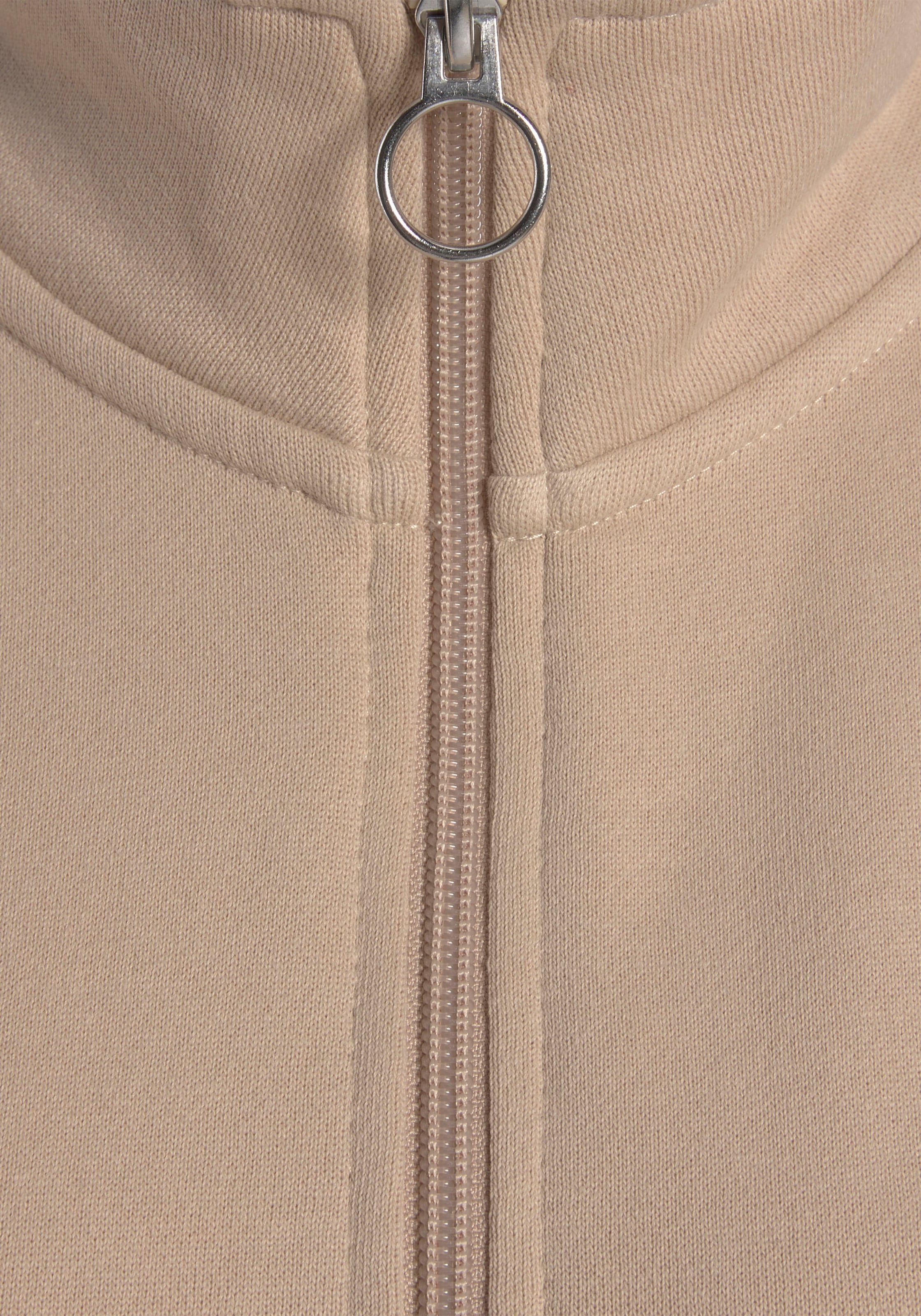 H.I.S Sweatshirt »Troyer mit Stehkragen«, im maritimen Stil, Loungeanzug