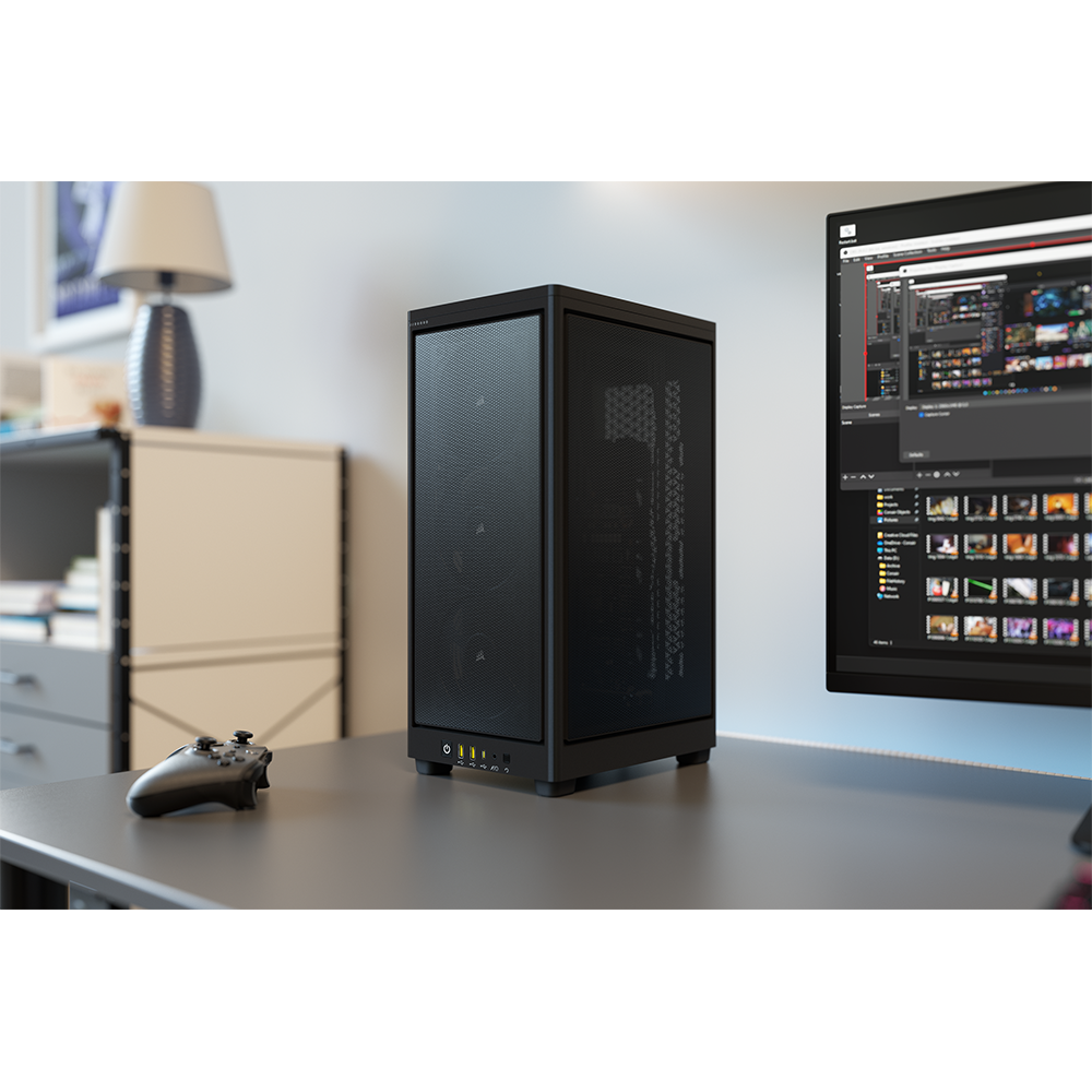 Corsair PC-Gehäuse »2000D AIRFLOW Mini-ITX Case, Black«