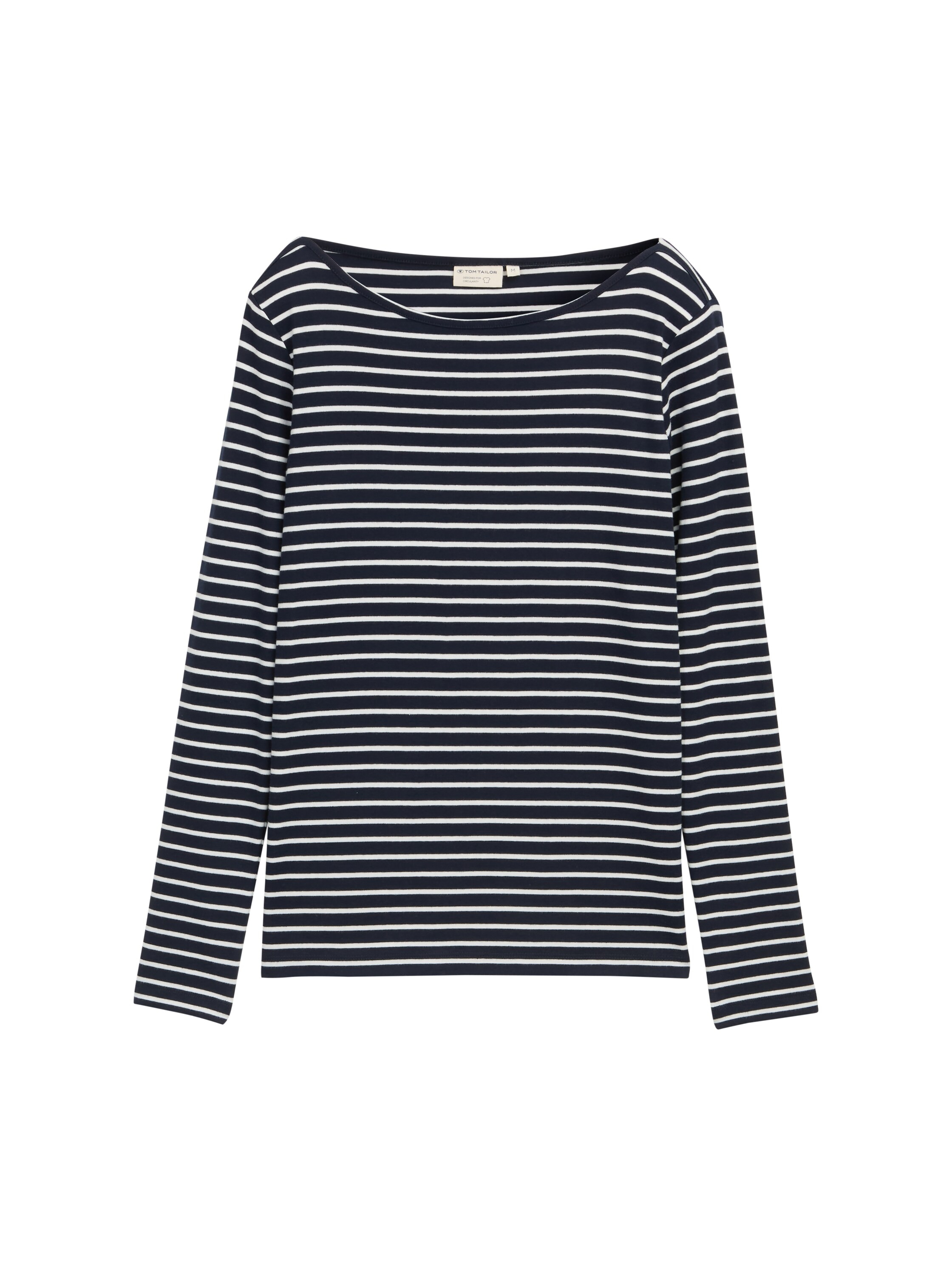 TOM TAILOR Langarmshirt, mit Streifen Muster