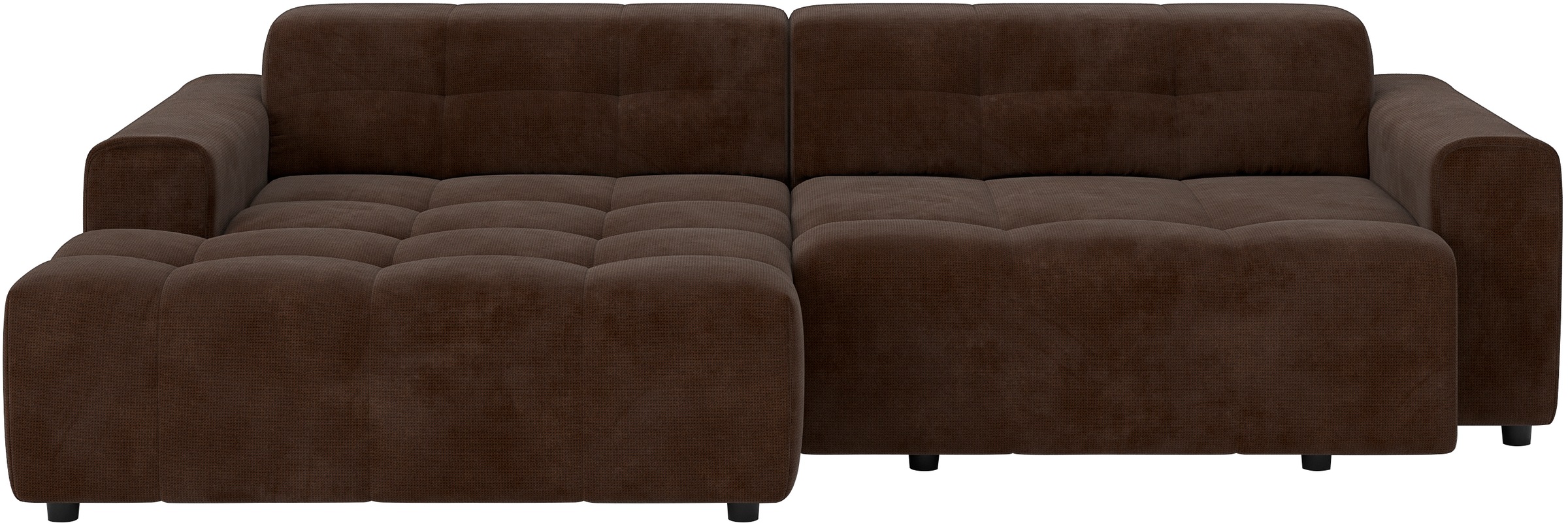 COTTA Ecksofa »Sento L-Form, Breite 280 cm, Chenille-Struktur«