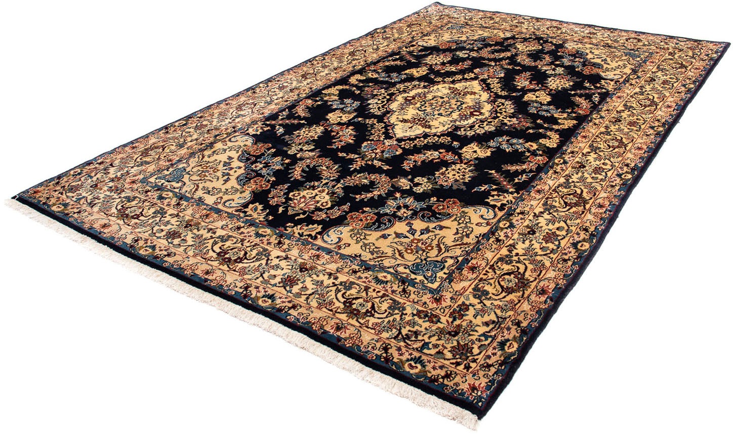 Image of morgenland Orientteppich »Perser - Classic - 308 x 193 cm - dunkelblau«, rechteckig, 10 mm Höhe, Wohnzimmer, Handgeknüpft, Einzelstück mit Zertifikat bei Ackermann Versand Schweiz