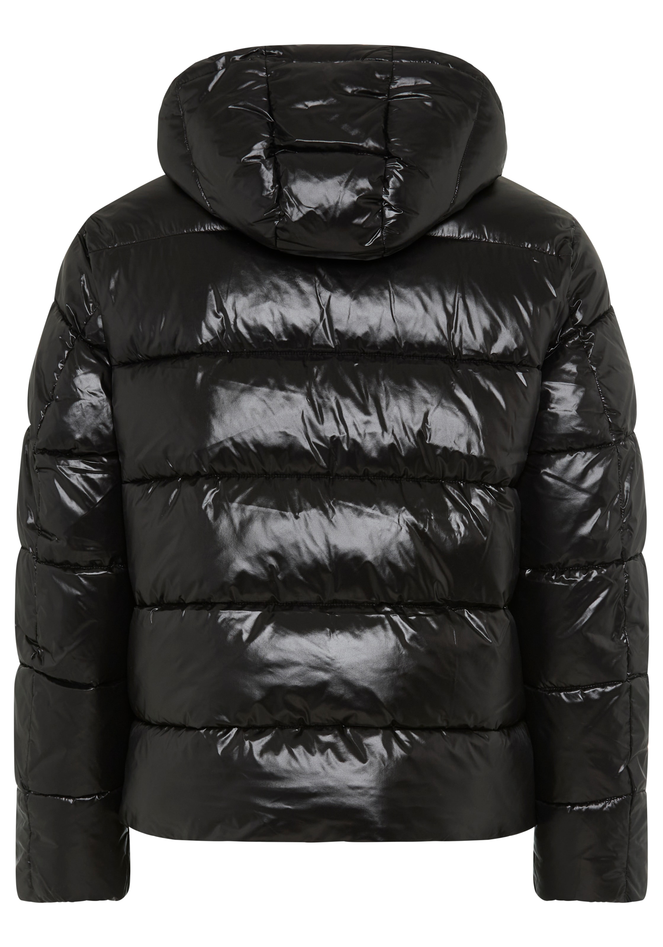 Calvin Klein Steppjacke mit Kapuze Kapuze, Regular Fit, glänzendes Material