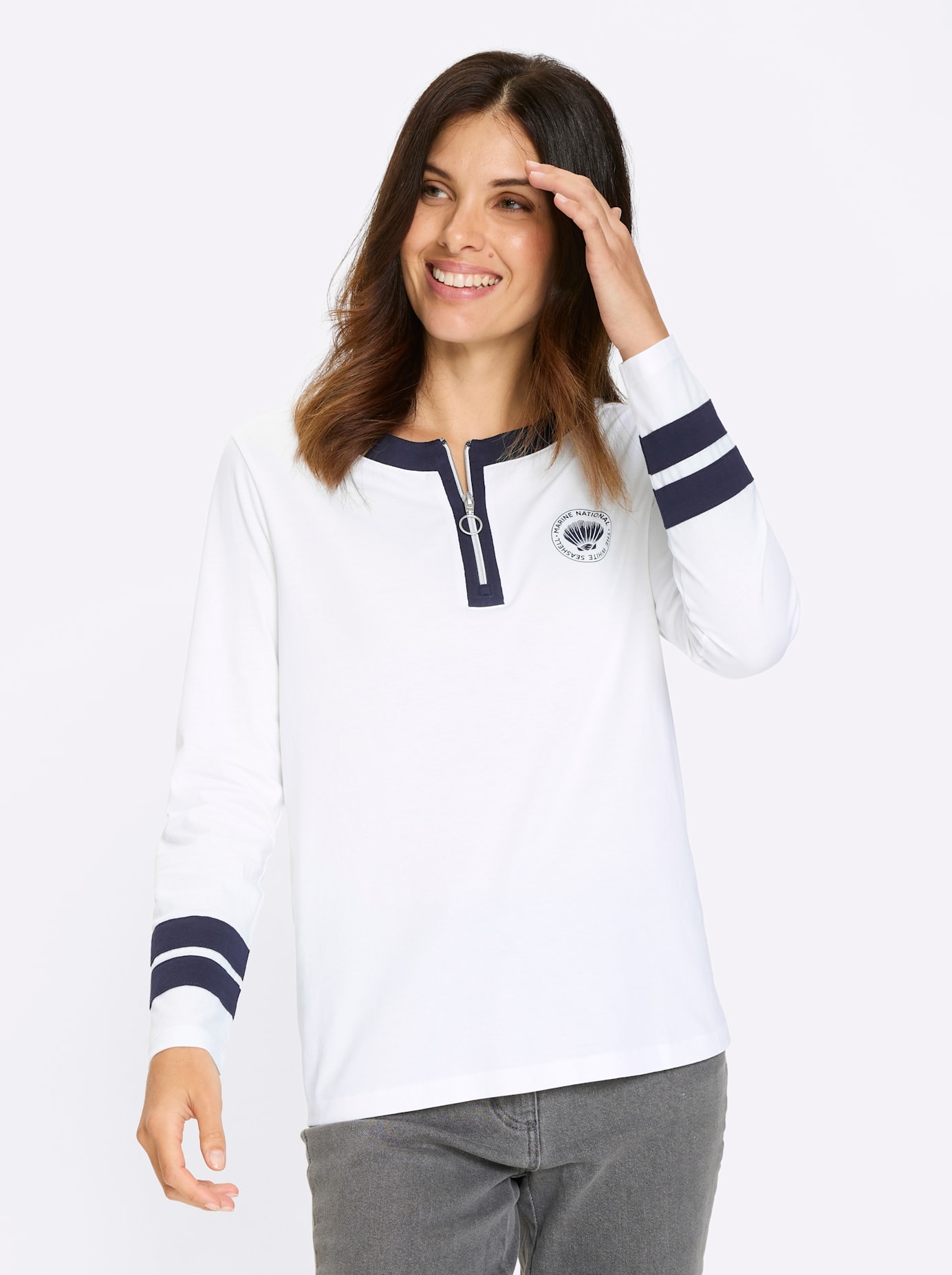 Classic Basics T-shirt à manches longues »Langarm-Shirt« 1 pièces