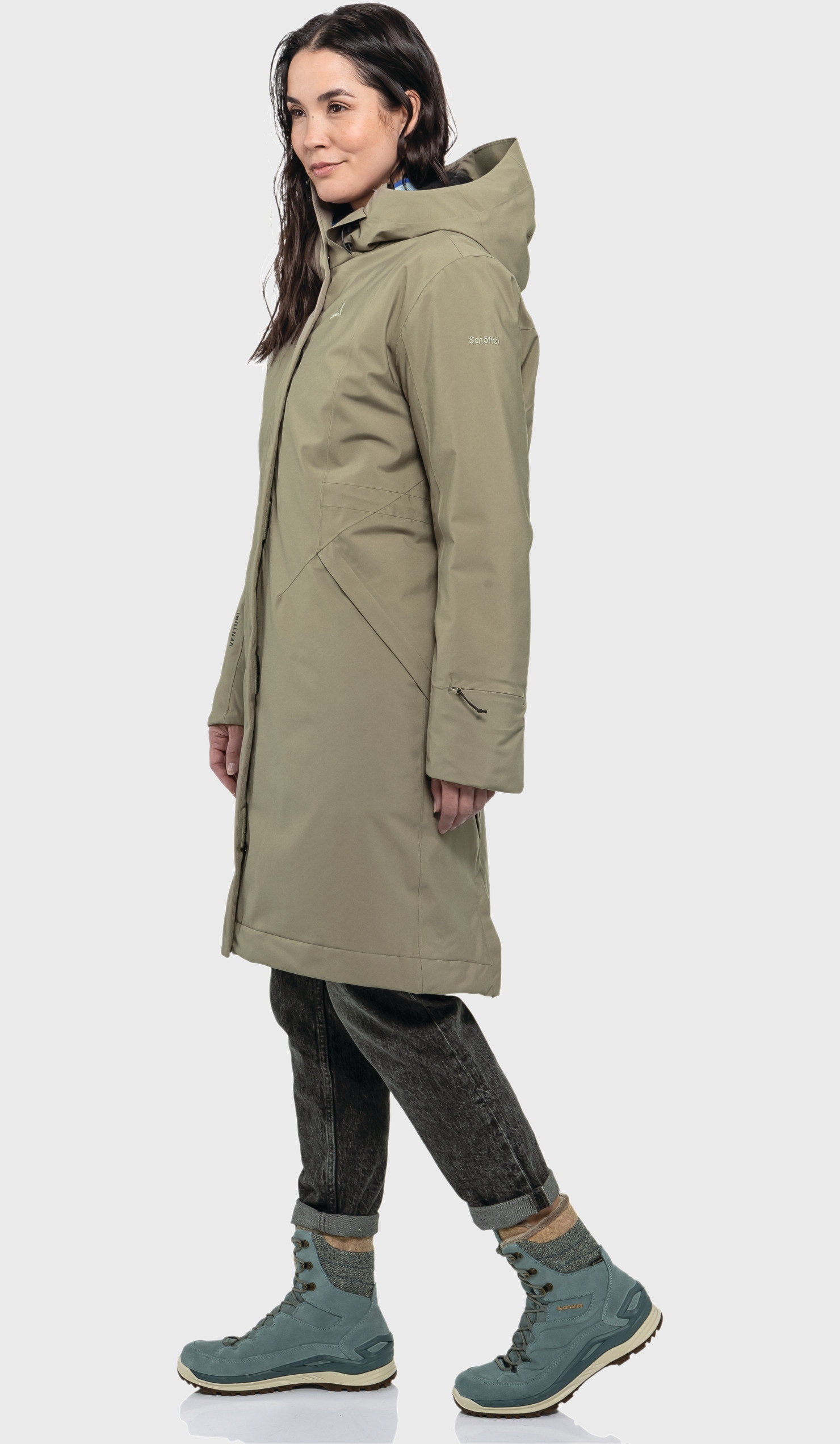 Schöffel Parka »Ins Coat Style Gregale WMS« avec capuche
