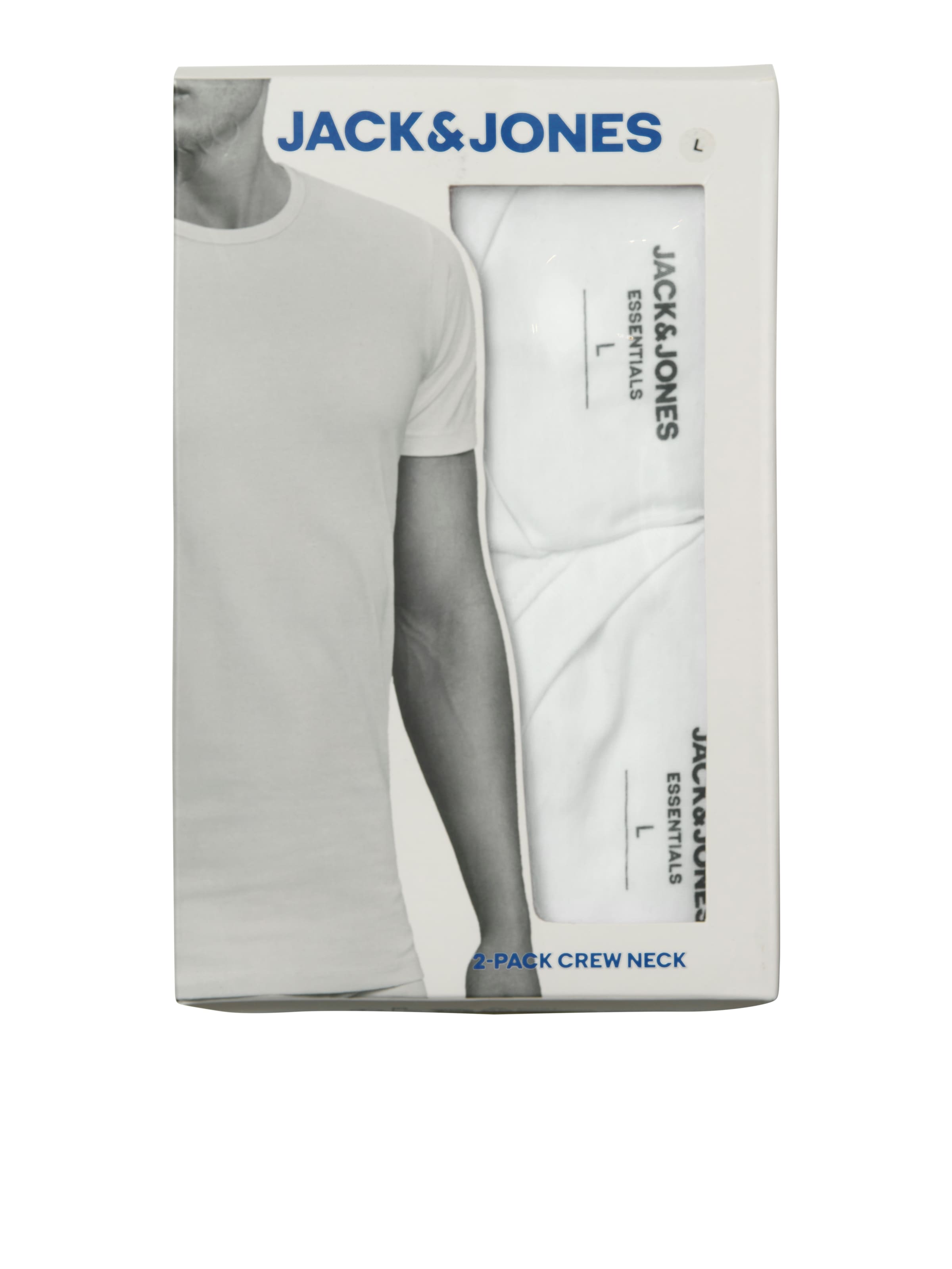 Jack & Jones T-shirt »JACBASIC mit Rippbündchen und angenehmem Tragekomfort« ,  uni, tendance, coupe regular, coton, col rond