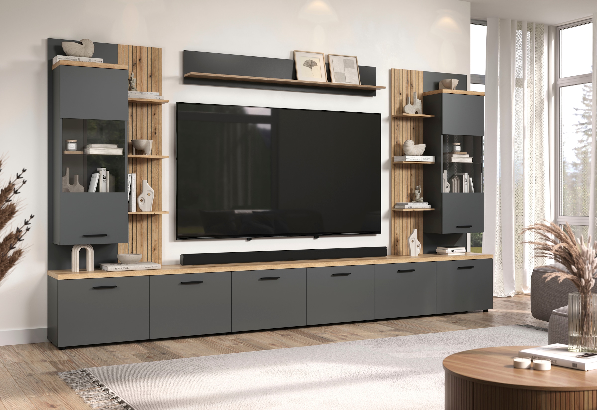 Home affaire Mur de télévision »Bajo« 3 cuis tlg.