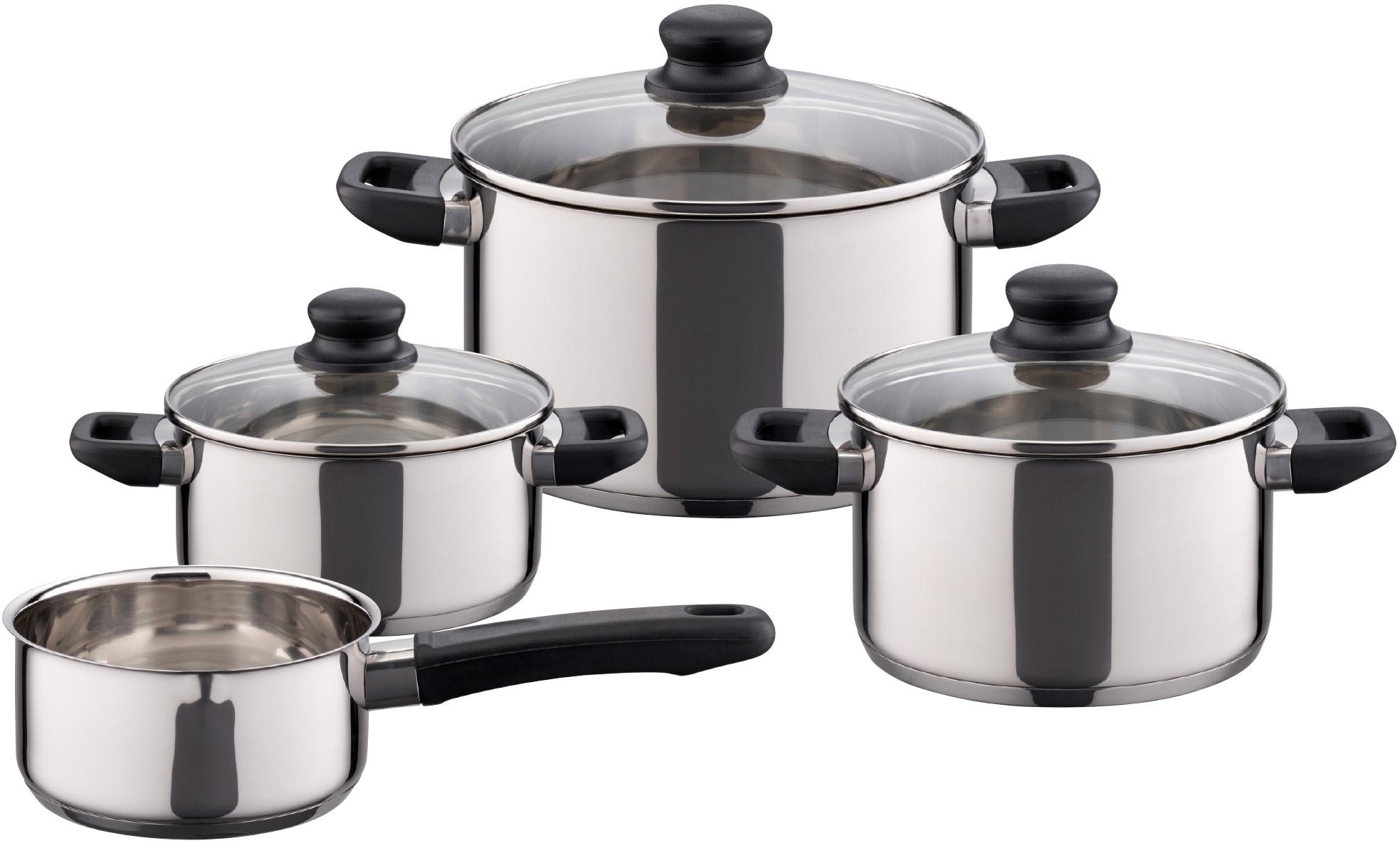 Image of Elo Basic Topf-Set »Juwel de Luxe«, Edelstahl 18/8, (Set, 7 tlg.), Induktion bei Ackermann Versand Schweiz