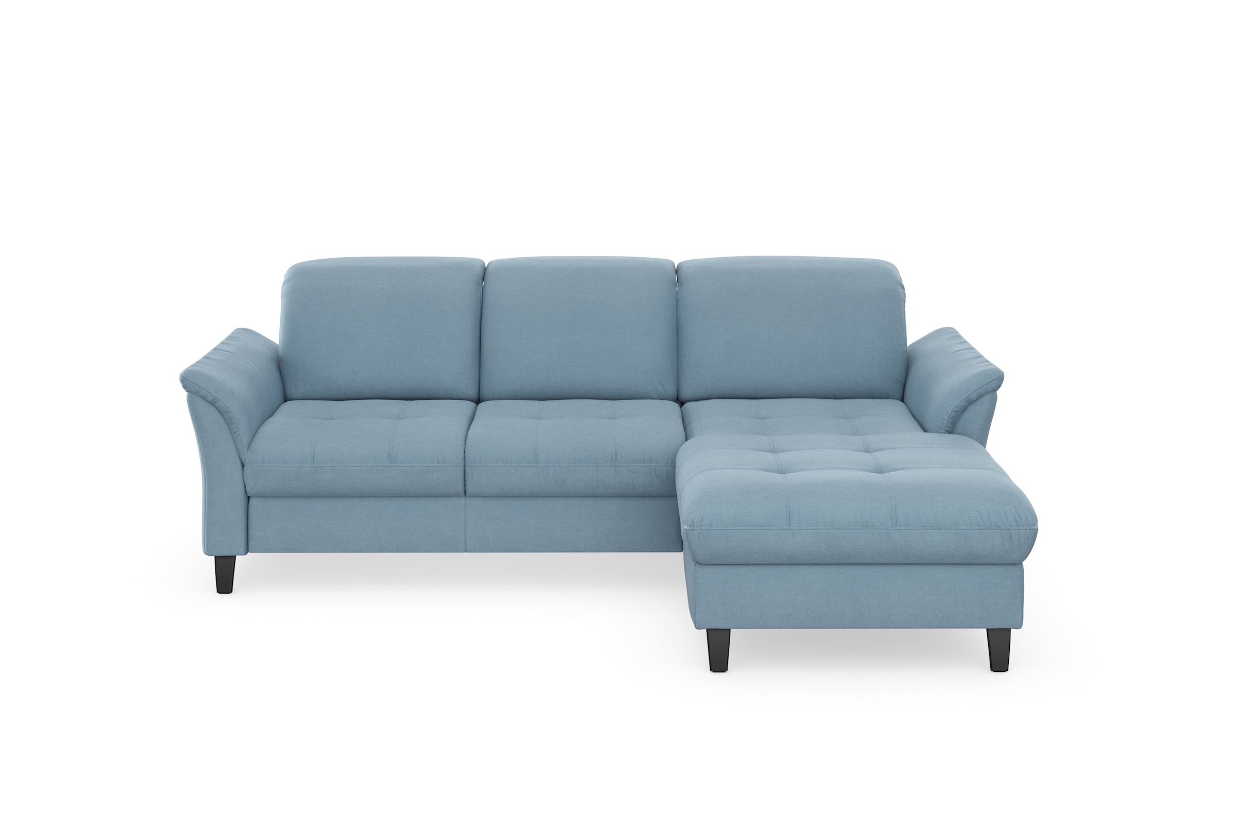 sit&more Ecksofa »Maggiore L-Form«, wahlweise mit Kopfteilverstellung, Bettfunktion und Bettkasten
