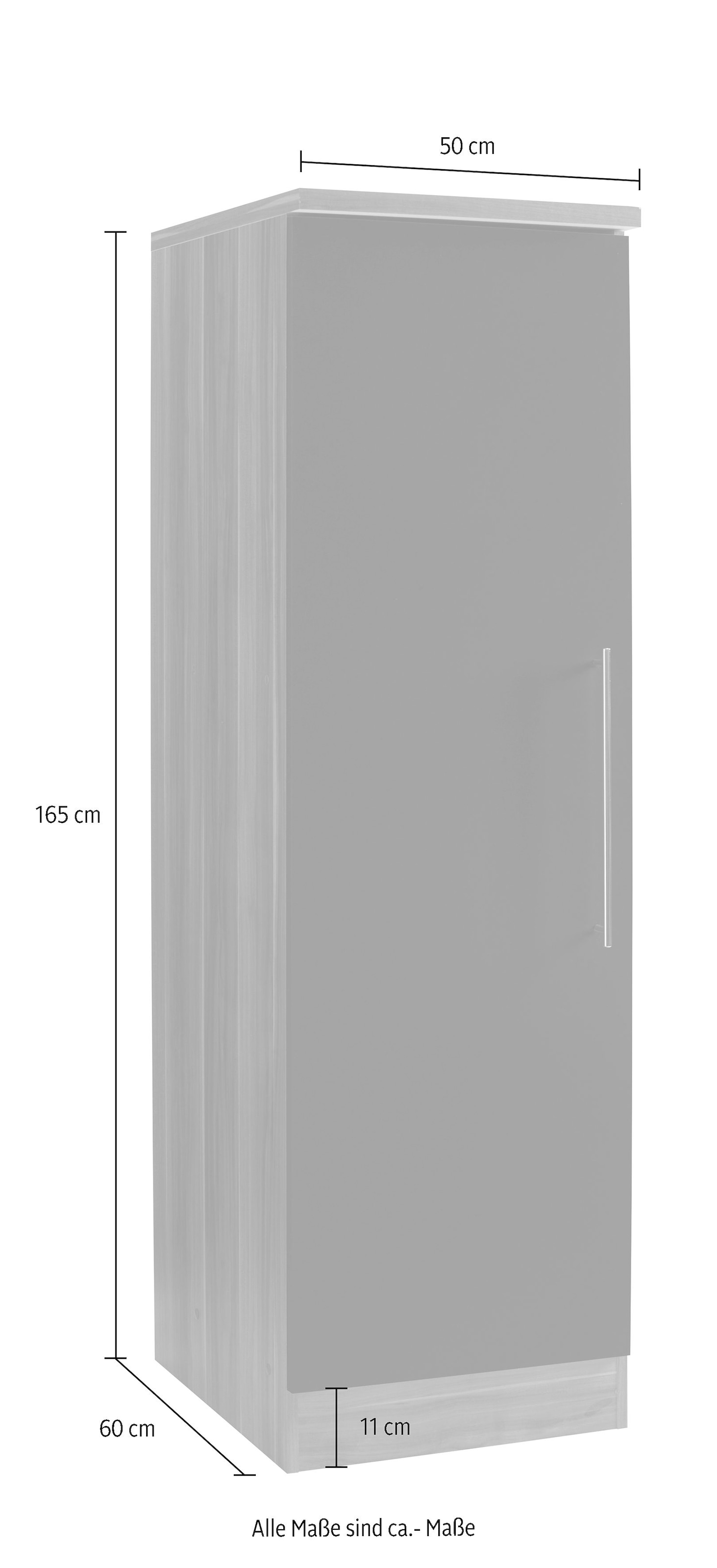 HELD MÖBEL Seitenschrank »Samos«, 50 cm breit günstig kaufen