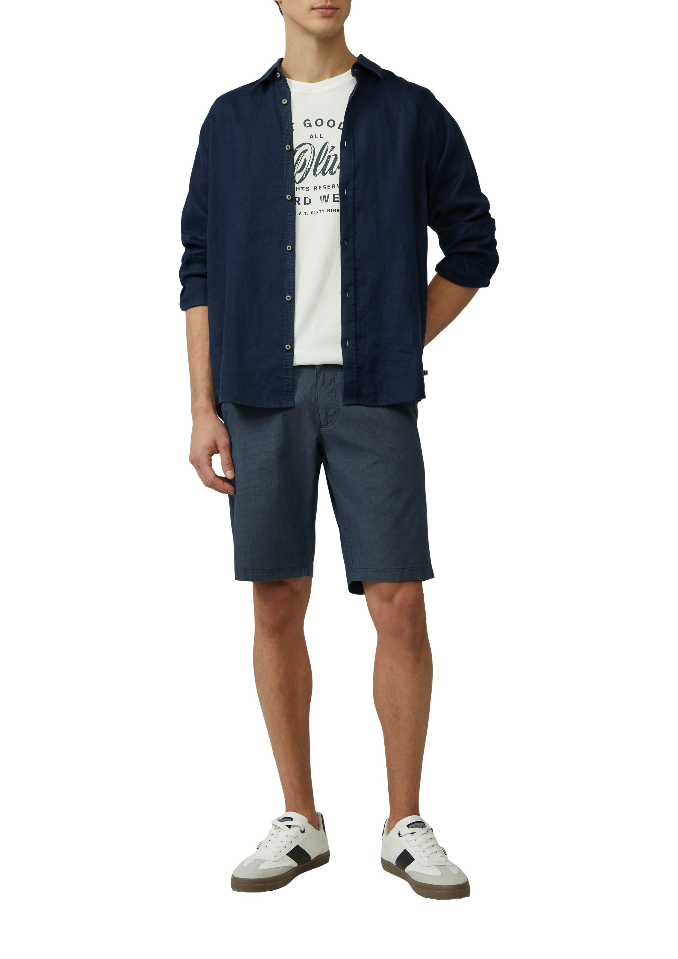 s.Oliver Bermudas »Phoenix«, Sommerhose mit Tunnelzug