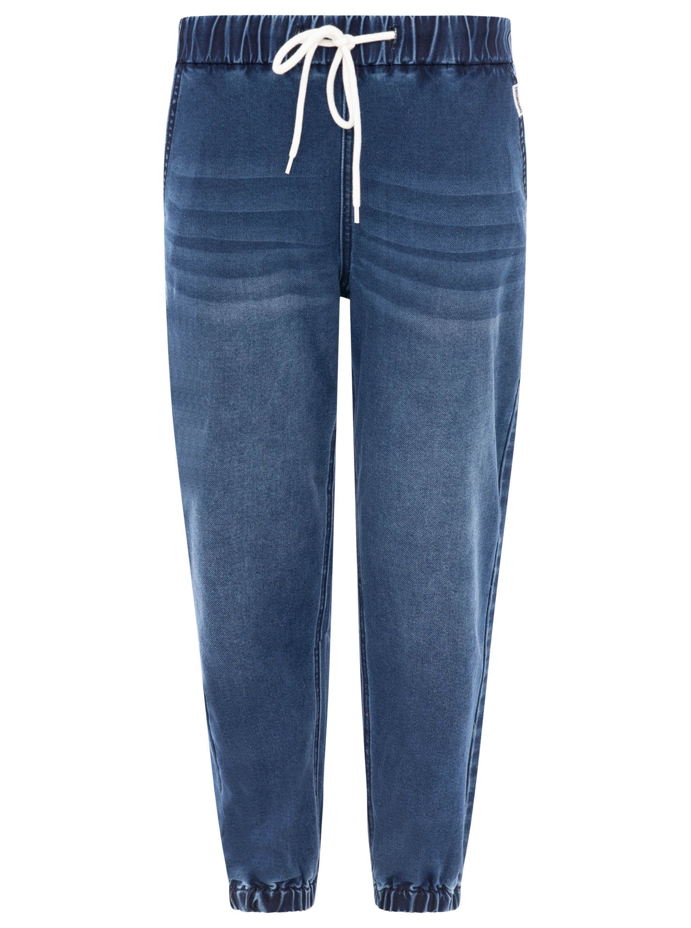 Image of Zwillingsherz Jeggings ""JOGGI"" elastischer Bund mit Band, aufgesetzte Gesässtaschen