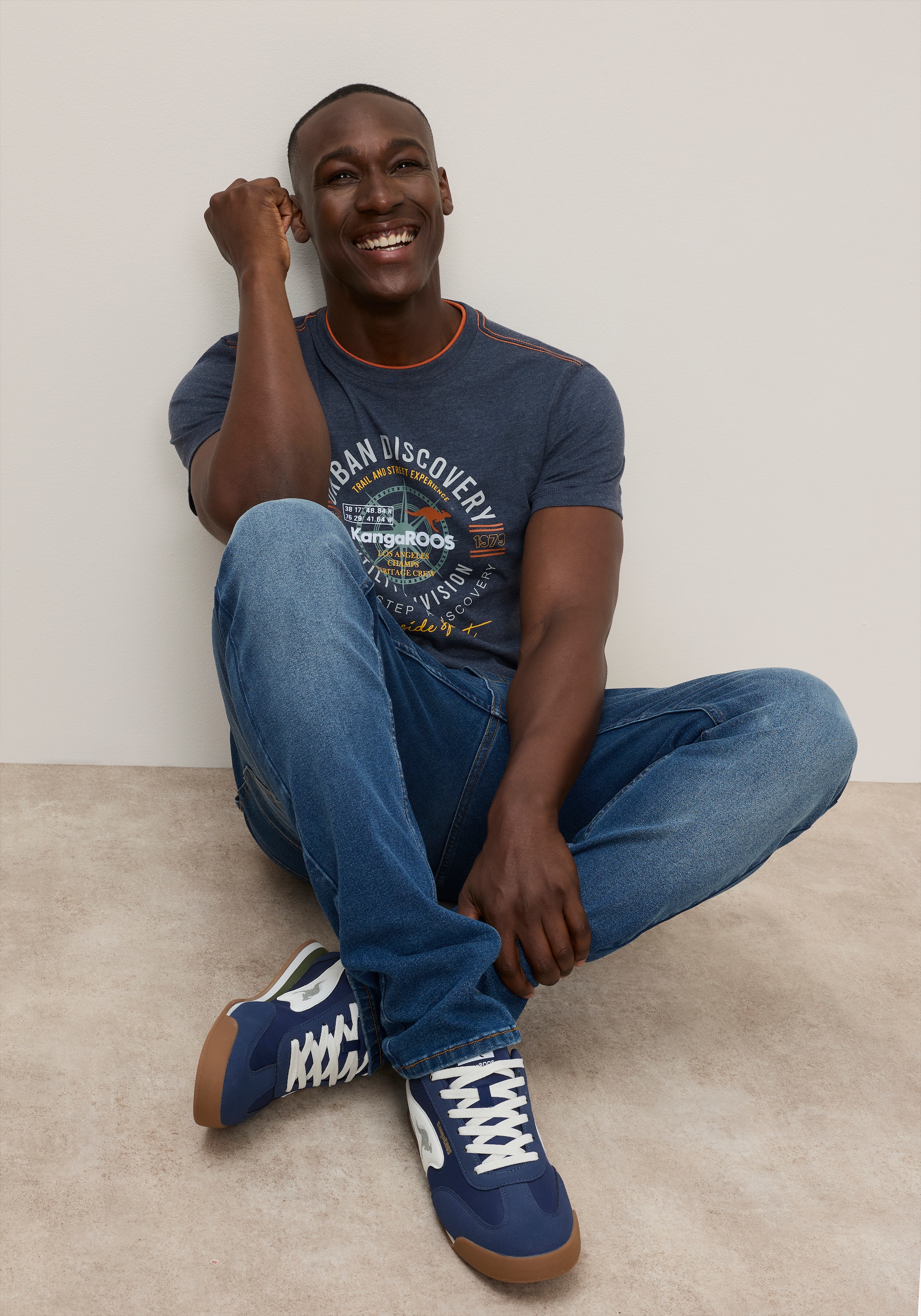 KangaROOS T-shirt avec encolure ronde