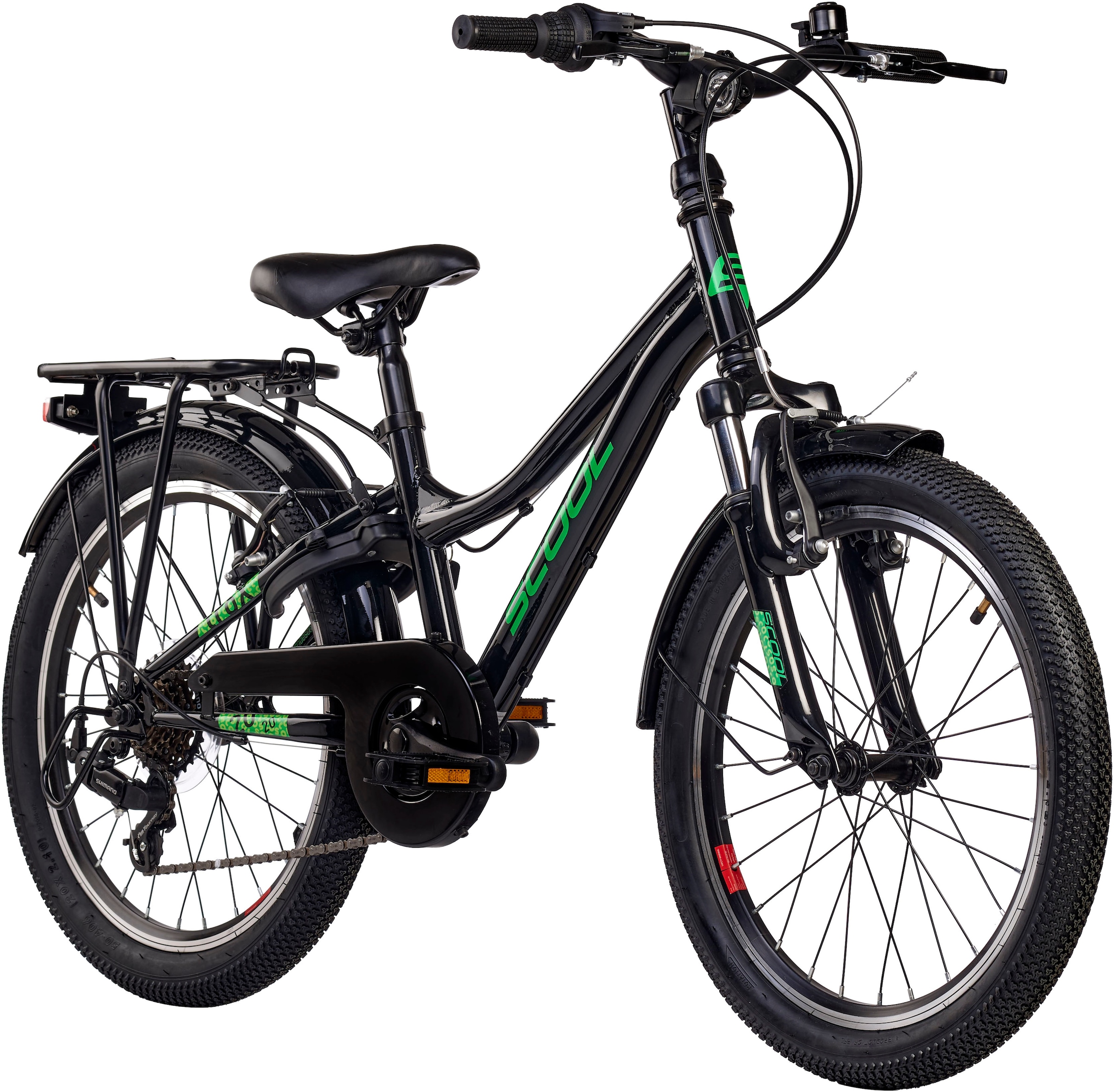S’COOL Kinderfahrrad »S'COOL troX« 6 Gang Shimano Kettenschaltung
