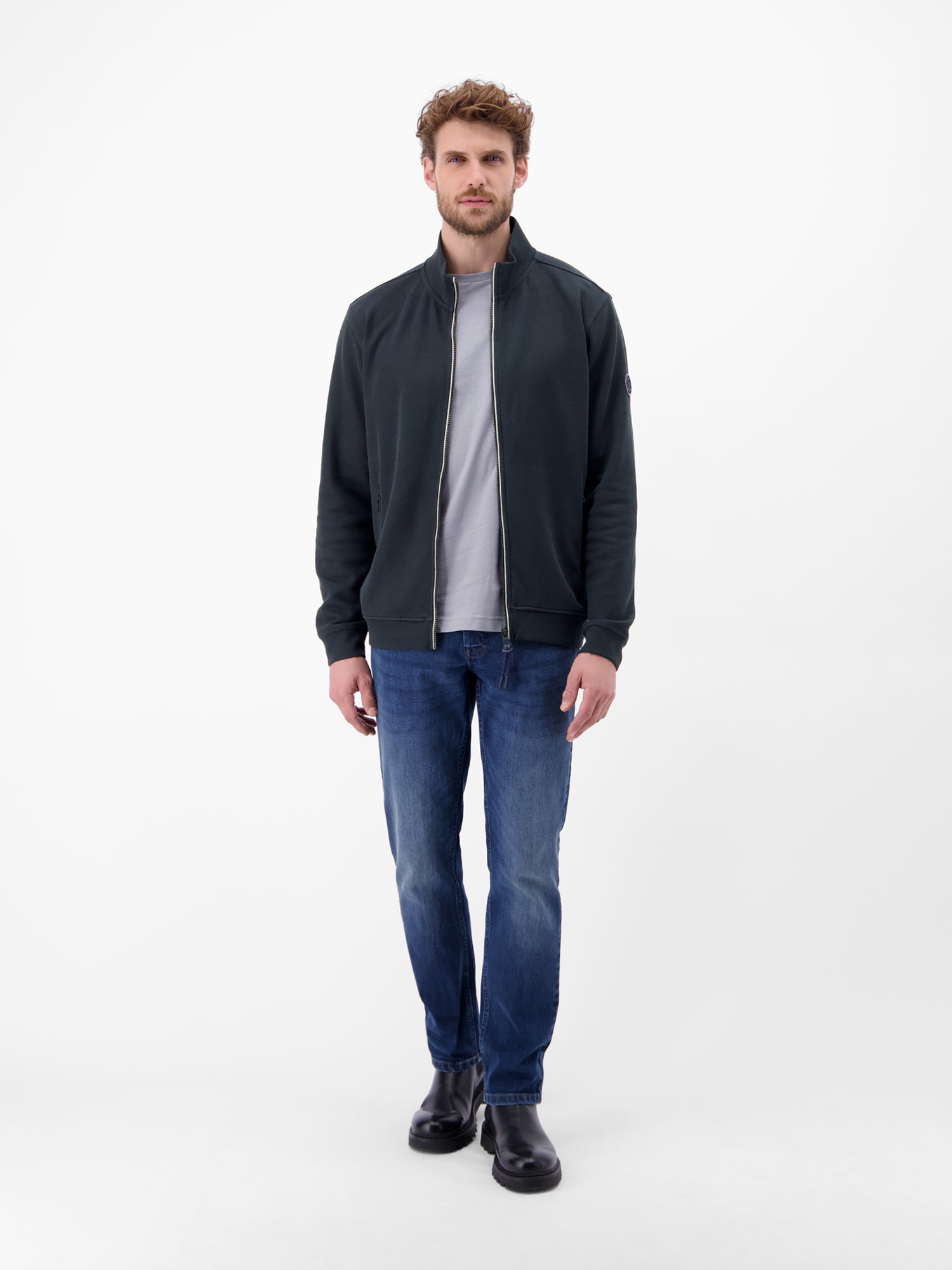 LERROS Veste sweat »Basic Sweatjacke FOR EVERY DAY«