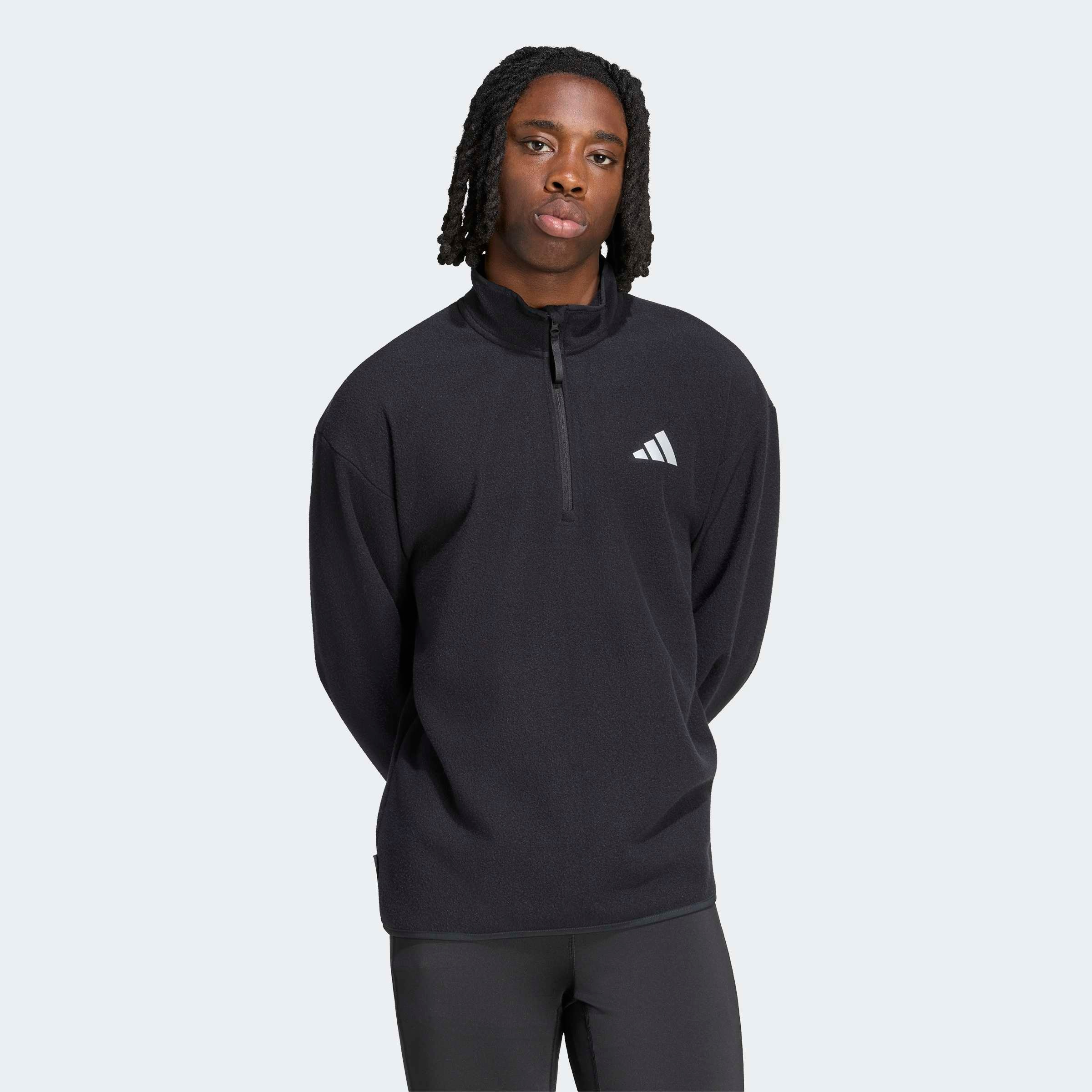 Image of adidas Performance Rollkragenshirt "ADI365 RUNNING ESSENTIALS WINTERISED FLEECE HALF-ZIP" mit Reissverschluss, climawarm Technologie, aus Polyester