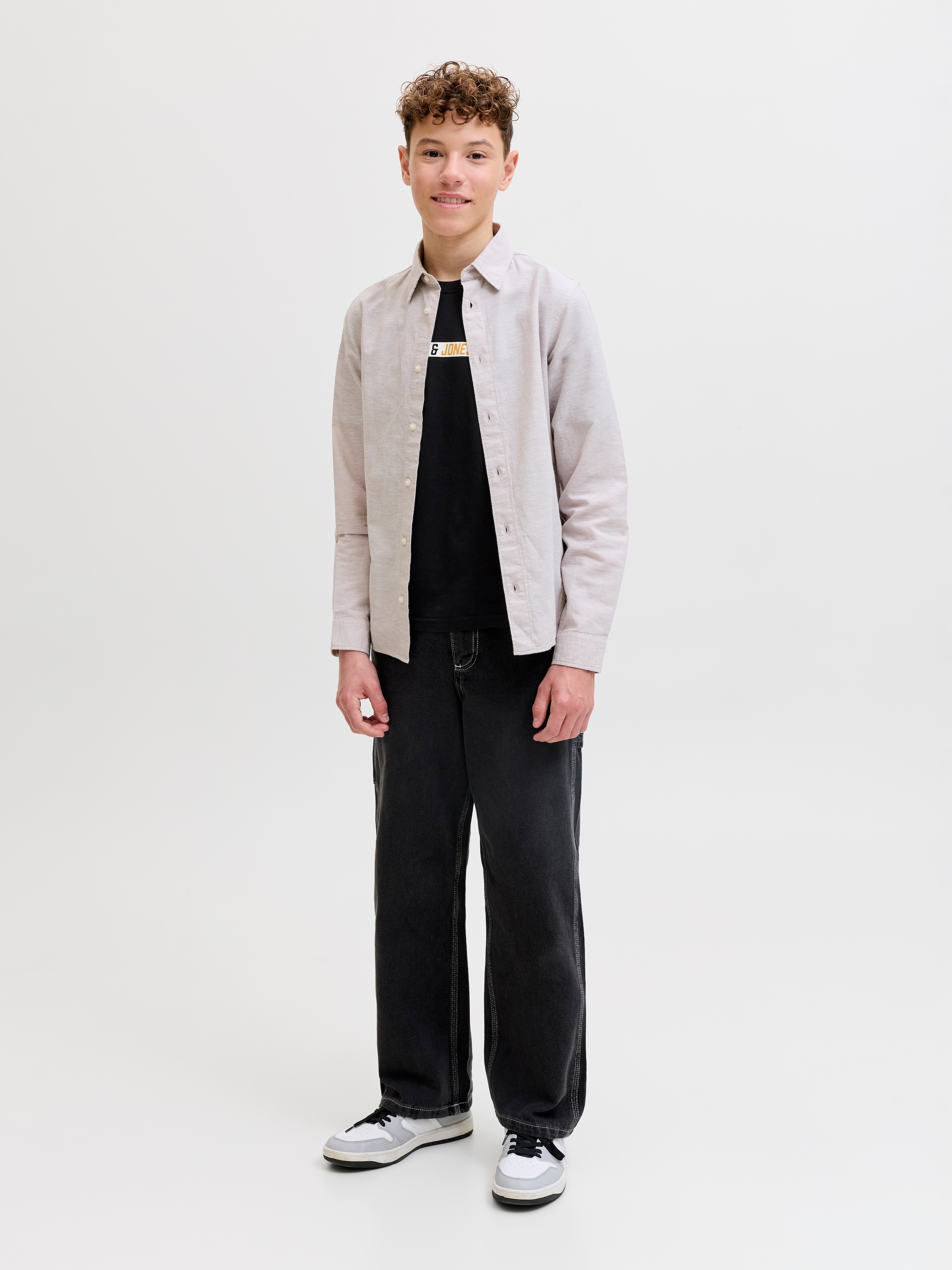 Jack & Jones Junior T-Shirt »JJMUNK TEE SS CREW NECK SN JNR« Baumwolle, regular fit