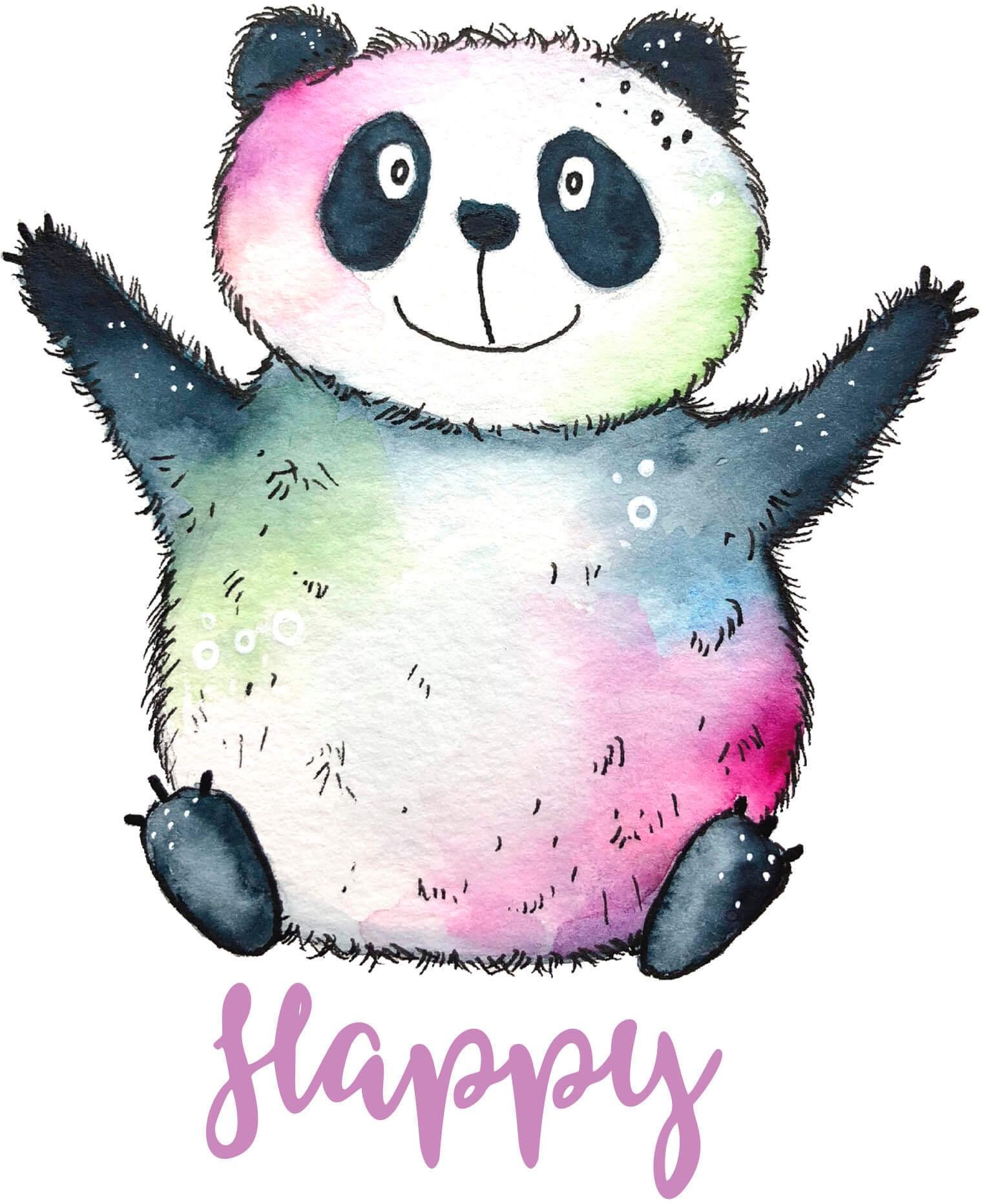 Image of Wall-Art Wandtattoo »Happy Panda« bei Ackermann Versand Schweiz