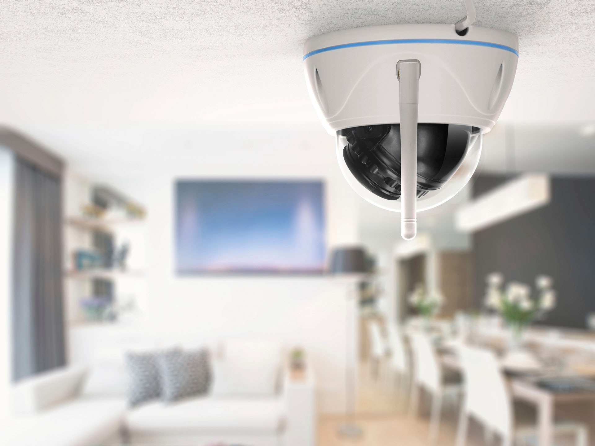 Alecto Überwachungskamera »DVC136IP«, Innenbereich, WLAN-Dome-Kamera für den Innen- und Aussenbereich