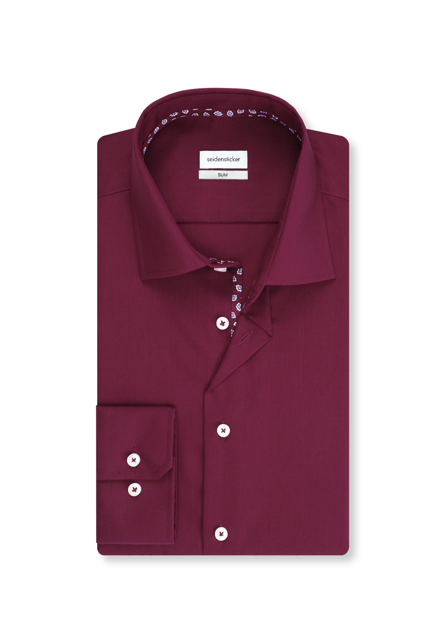 seidensticker Businesshemd »Slim« Slim 1/1 Kentkragen Uni