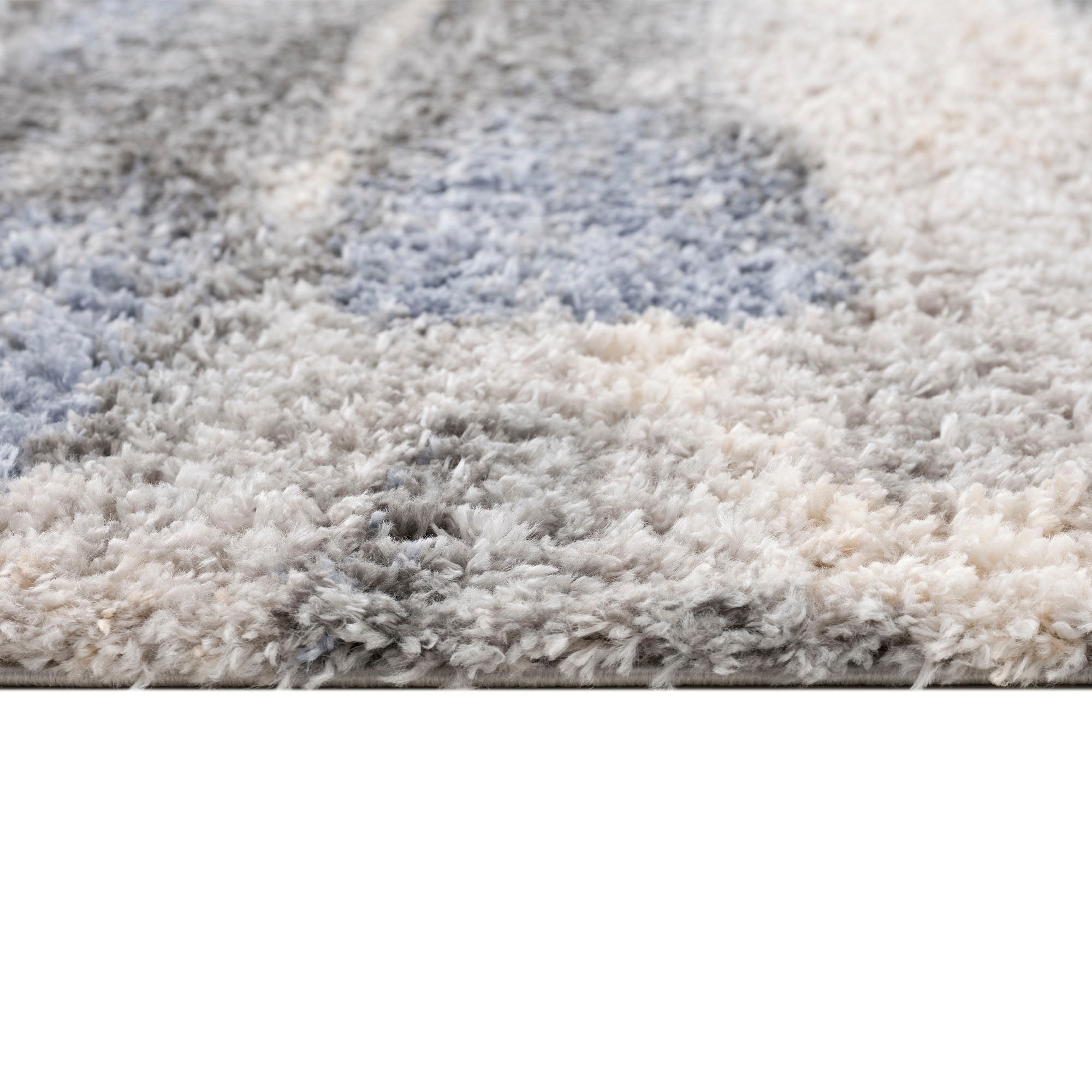 Sanat Hochflor-Teppich »Versay 1506« rechteckig 45 mm Höhe Wohnzimmer, Langflor, Shaggy Teppich