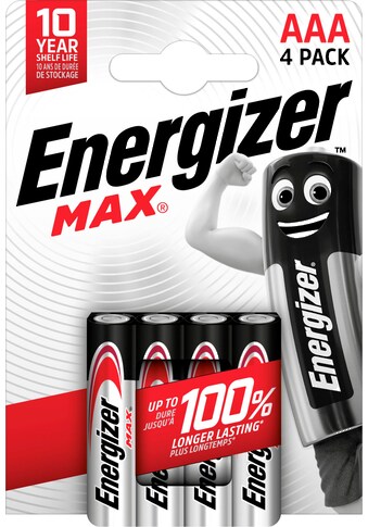 Energizer Batterie »Max Micro (AAA) 4 Stück« kaufen