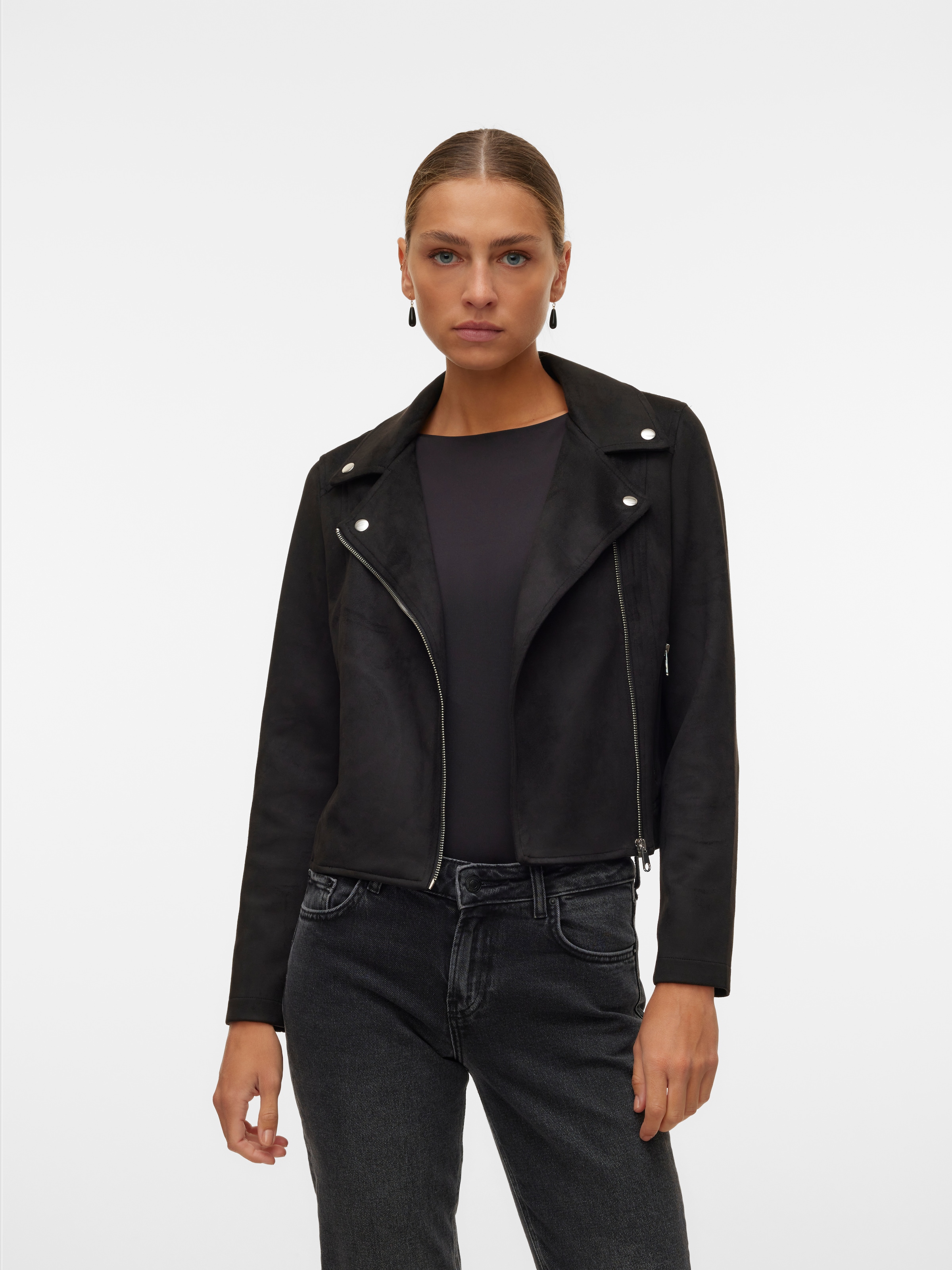 Vero Moda Lederimitatjacke »VMJOSE SHORT FAUX SUEDE JACKET NOOS«