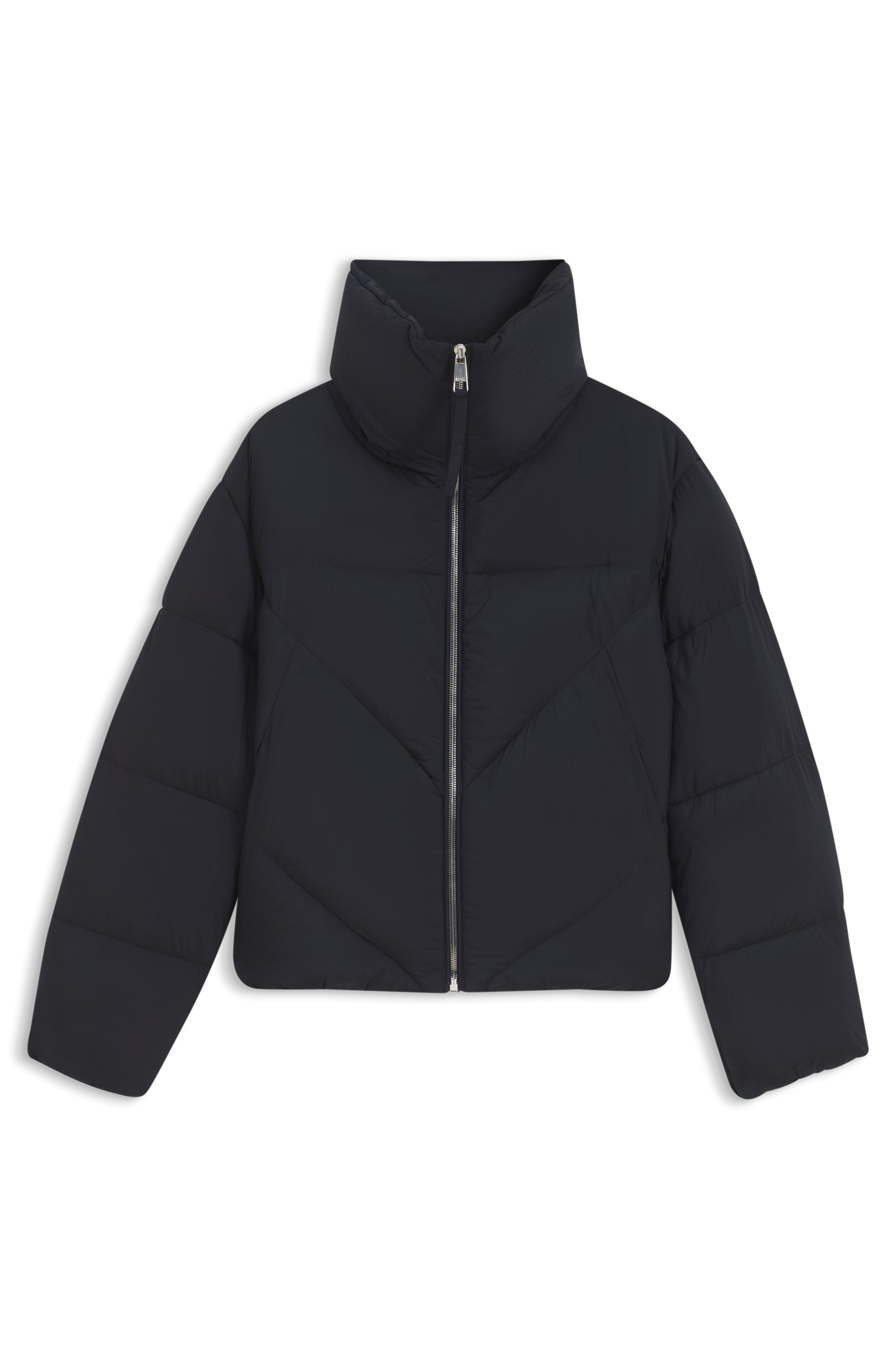 BOSS ORANGE Veste matelassée »Padilena Premium Damenmode« Regular Fit mit Stehkragen, gefütterte Taschen
