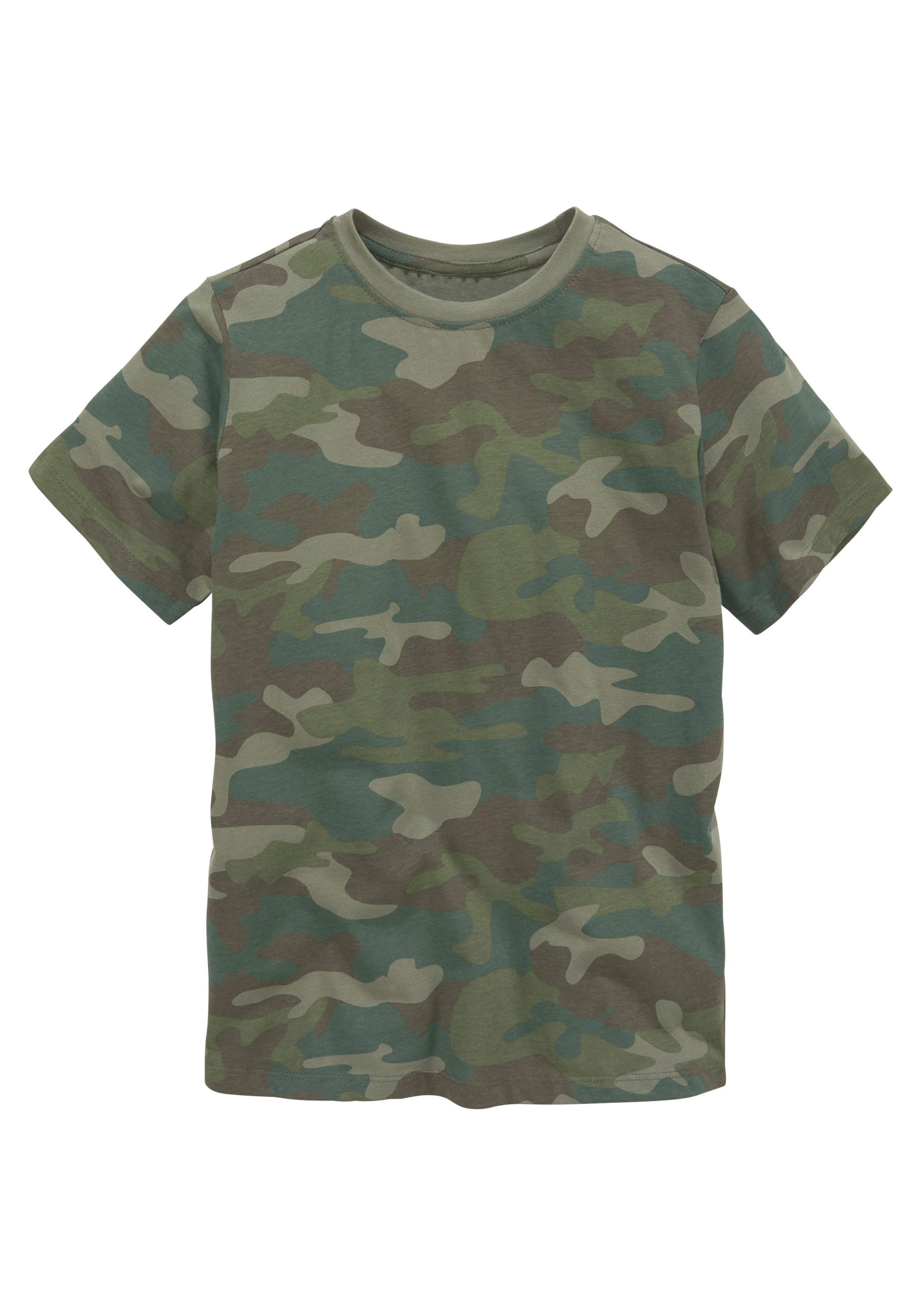 KIDSWORLD T-Shirt Tarnoptik« versandkostenfrei »in cooler auf