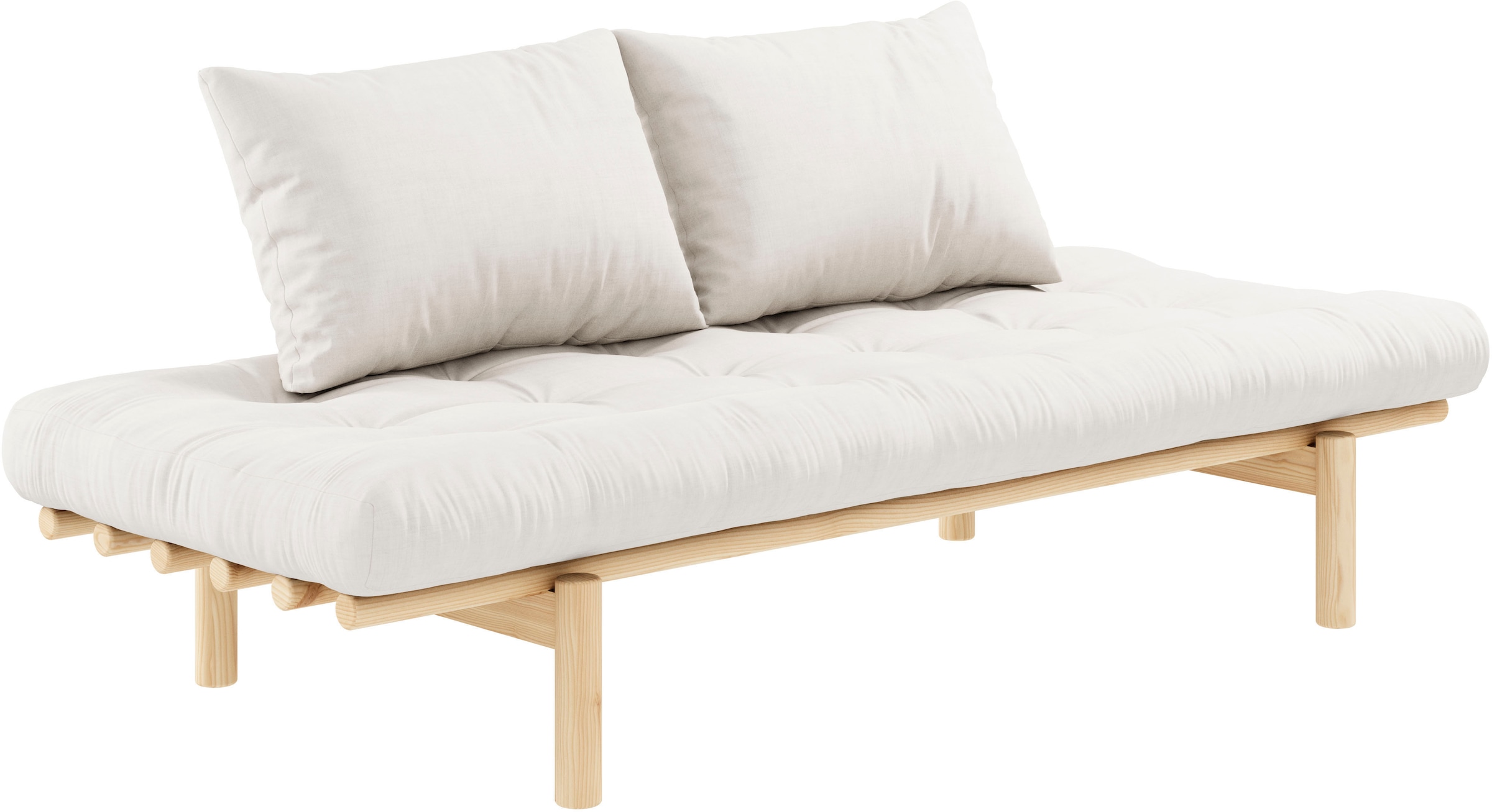 Karup Design Daybett »Pace«, (Set, 2 tlg.), aus massiven Kiefernholz, inkl. Futonmatratze