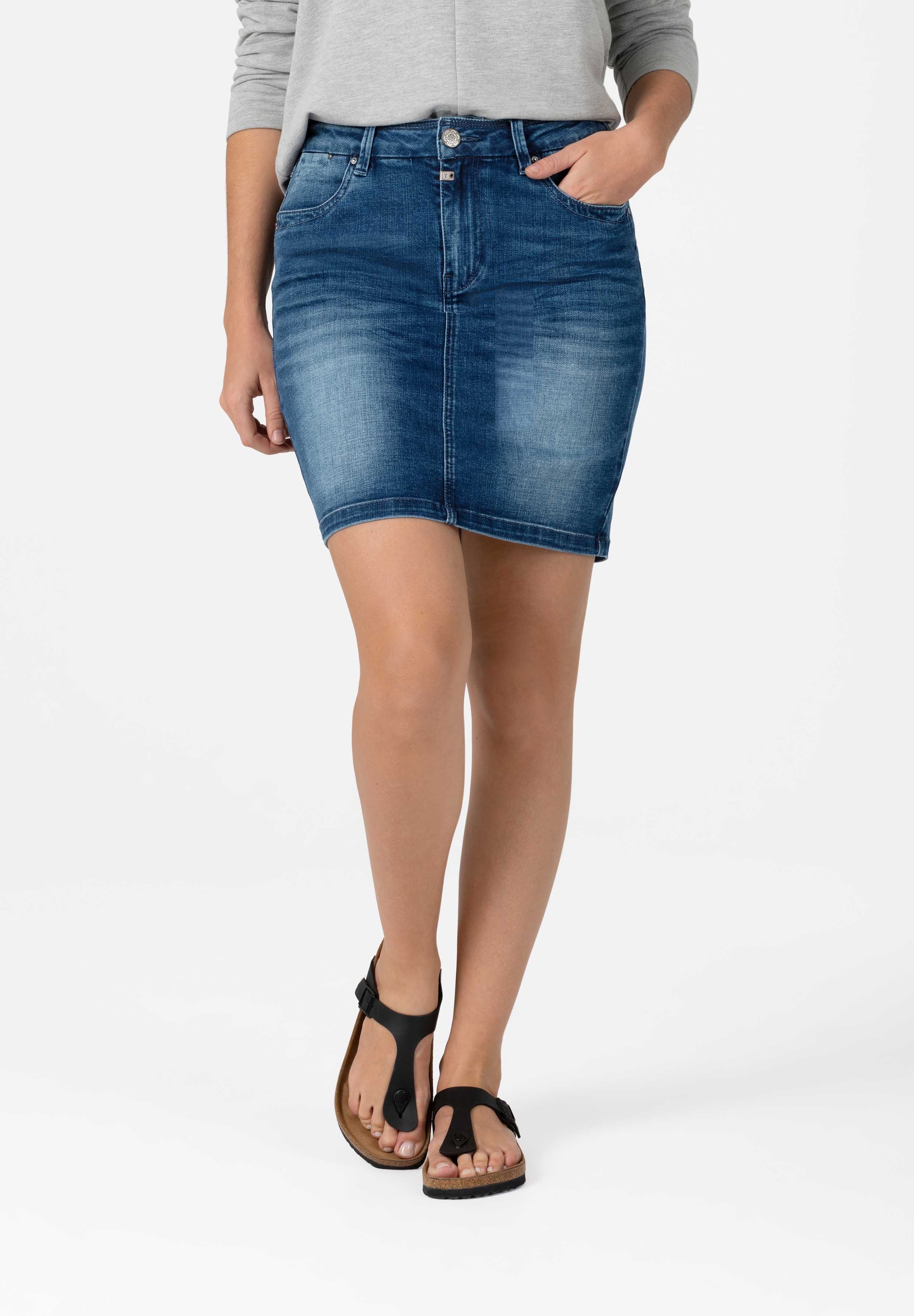 Image of TIMEZONE Jeansrock "MarahTZ Skirt"