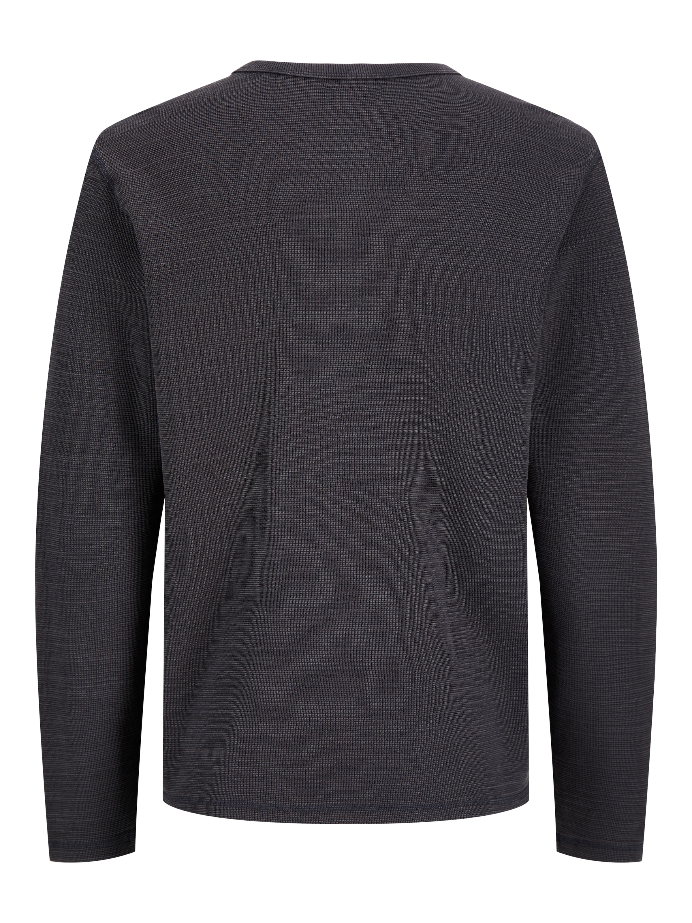 Jack & Jones PlusSize T-shirt à manches longues »JPRBLUAARON LS HENLEY TEE PLS« mélange coton, coupe régulière