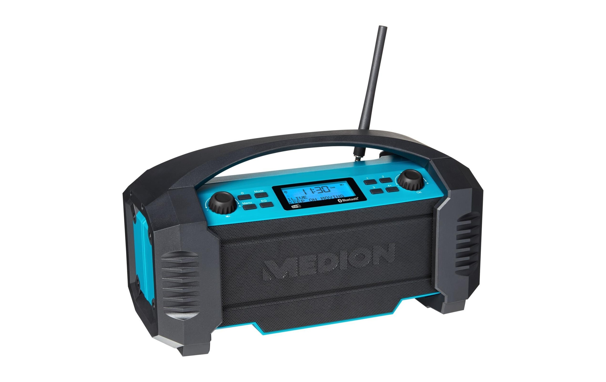 Medion® Baustellenradio »LIFE E66050 Blau«, (Bluetooth Digitalradio (DAB+)-FM-Tuner)
