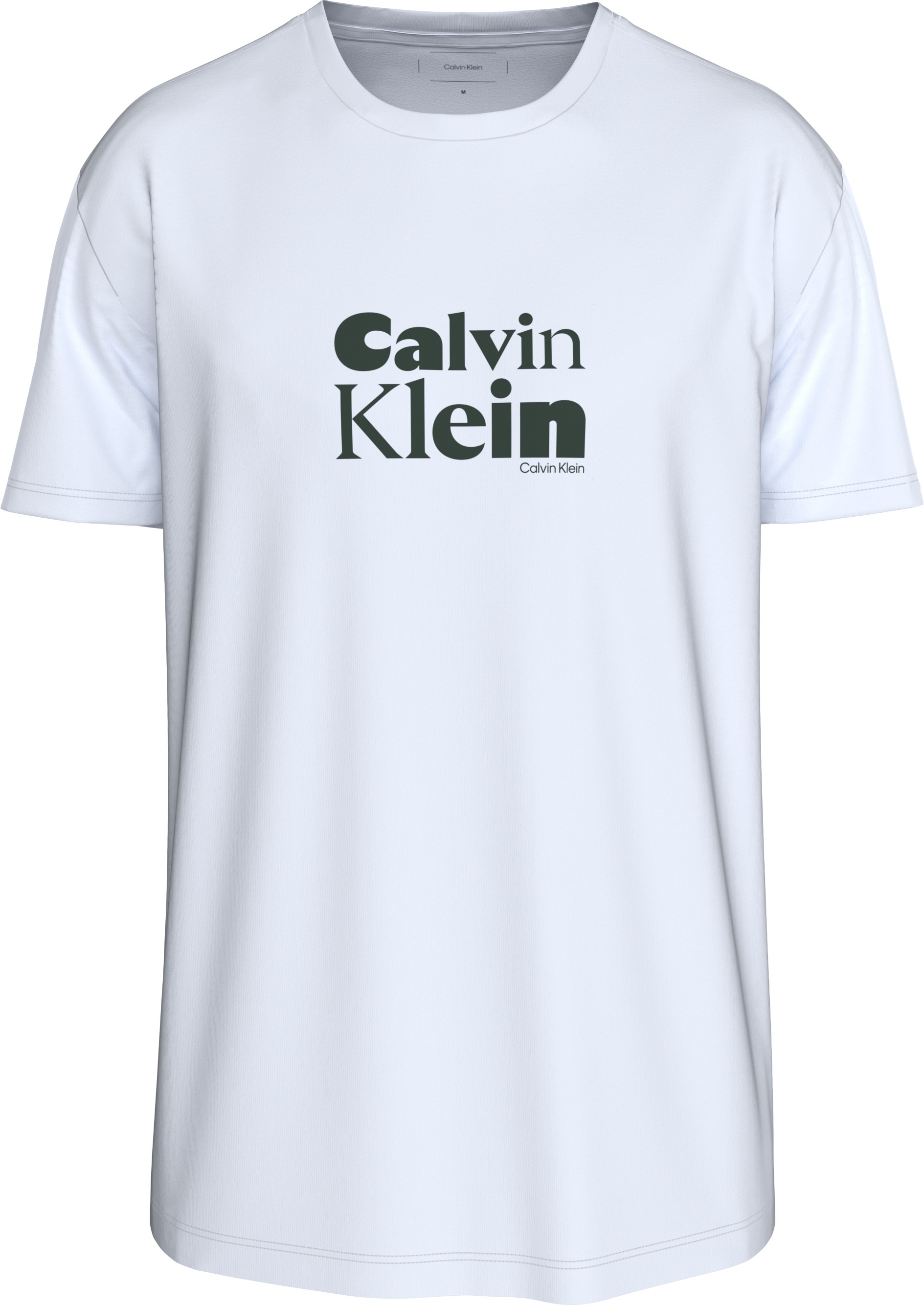 Calvin Klein T-Shirt »SS 30S EU CALVIN KLEIN BOLD GRAP« Mit Rundhalsausschnitt, regular fit