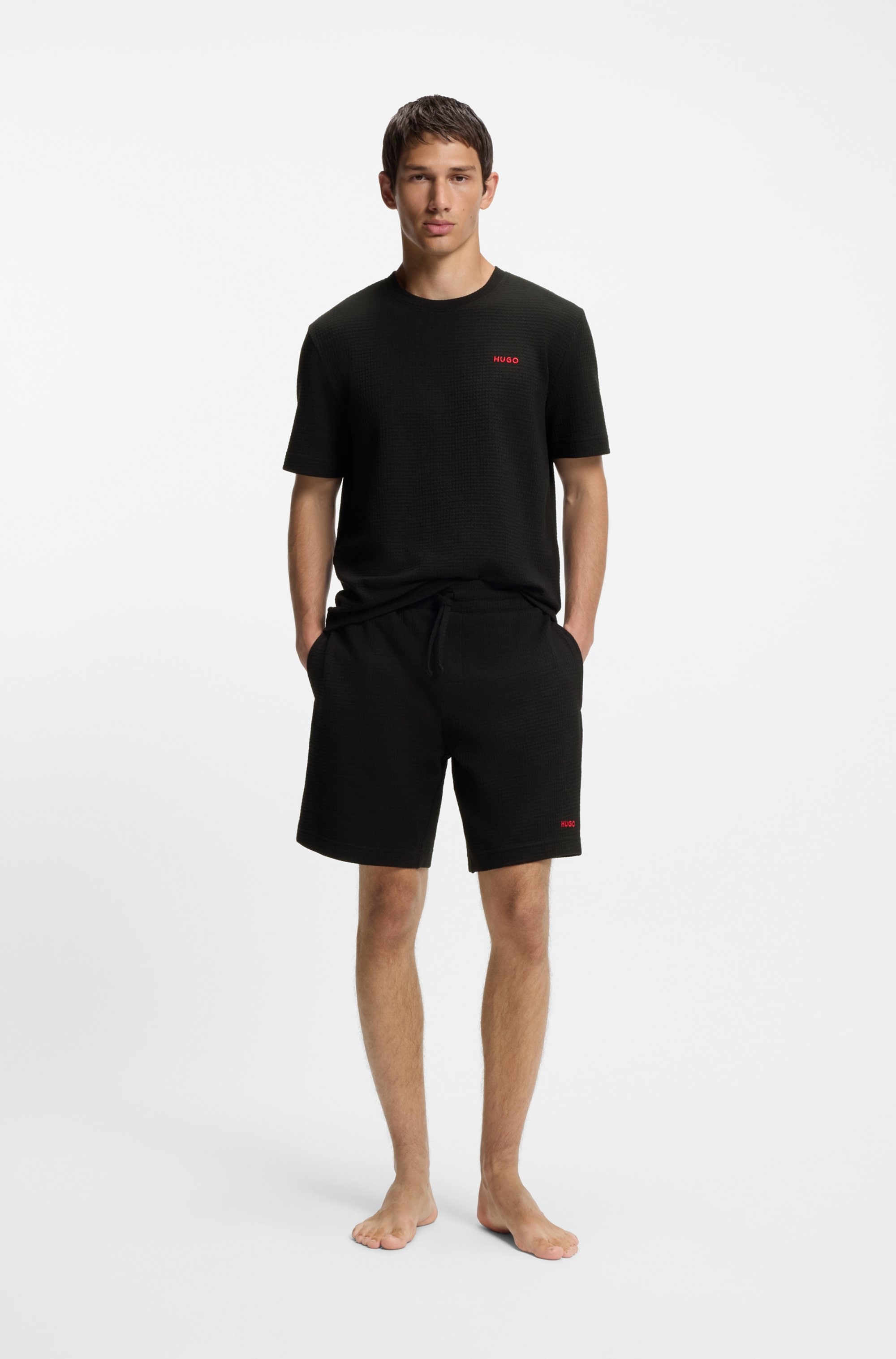 HUGO Underwear Shorts de pyjama »Austin Short«  avec cordon de serrage